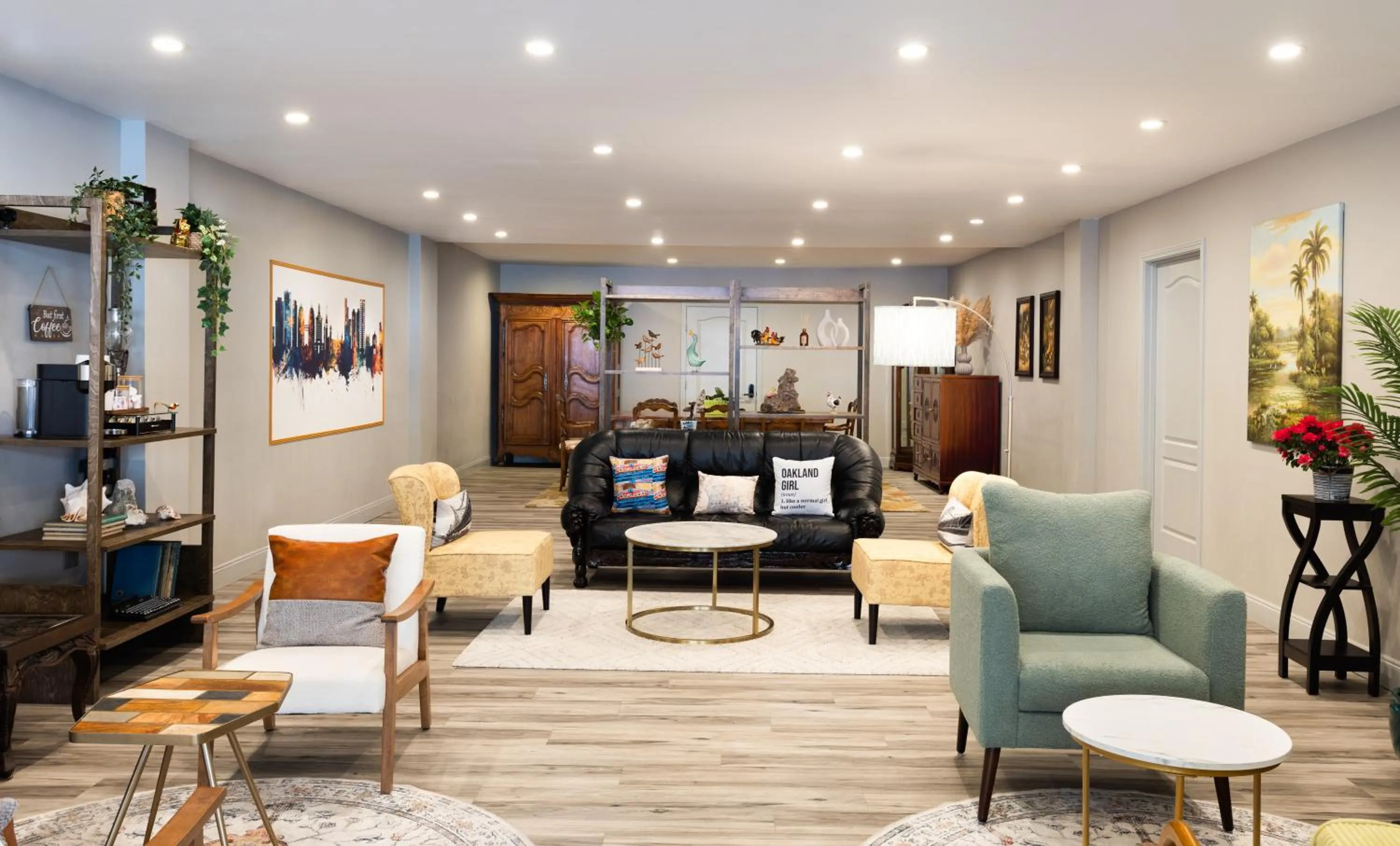 Lobby or reception in Oaktown Roost
