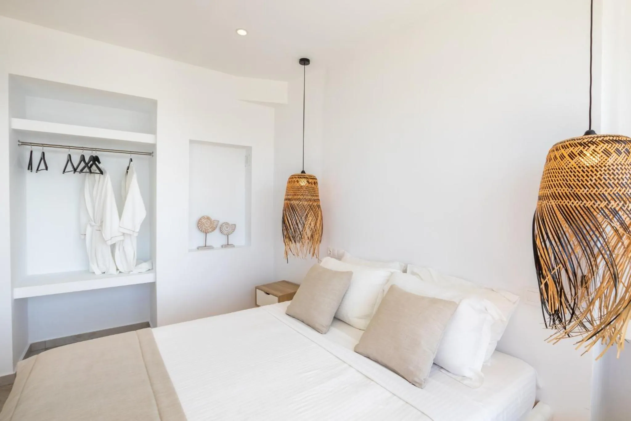 Bed in Arkasa Palace