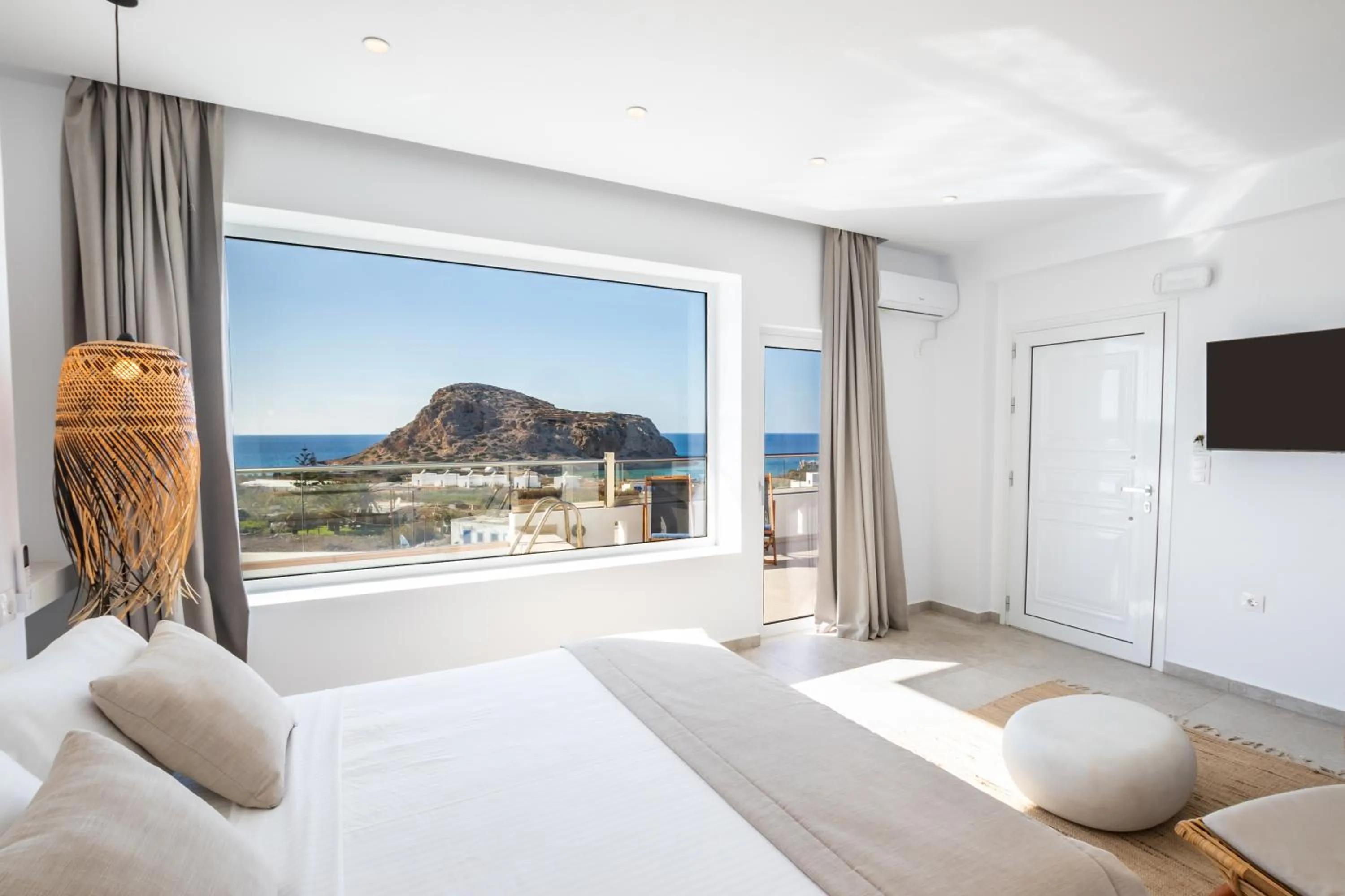 Bed in Arkasa Palace