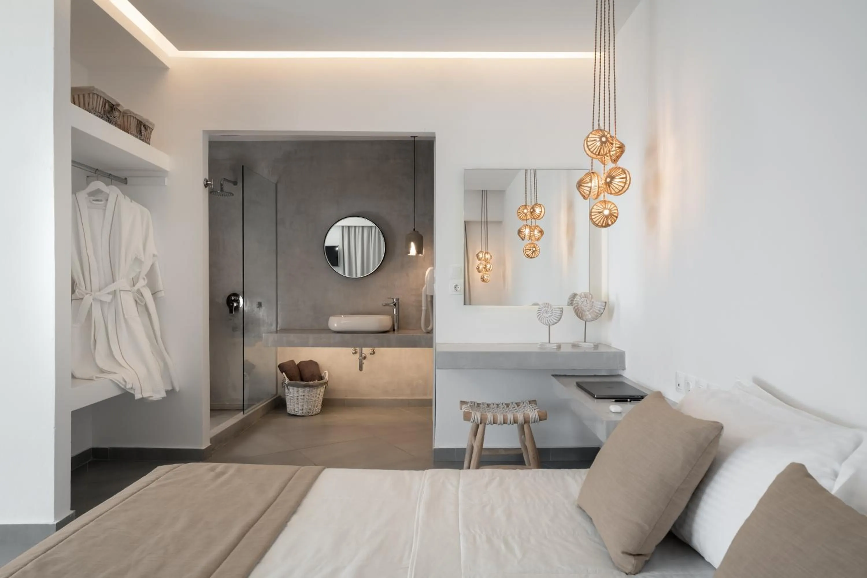 Bed in Arkasa Palace