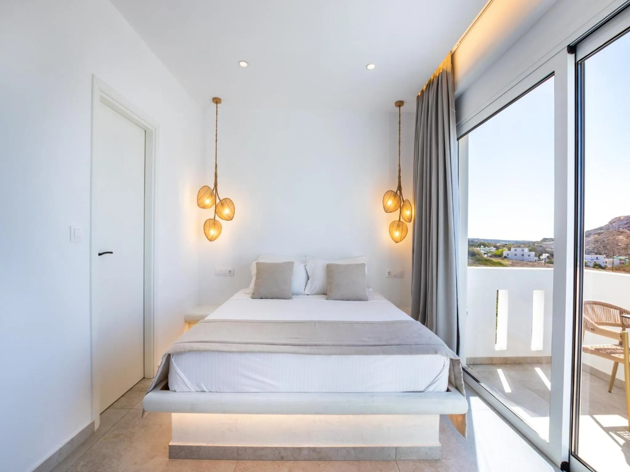 Bed in Arkasa Palace