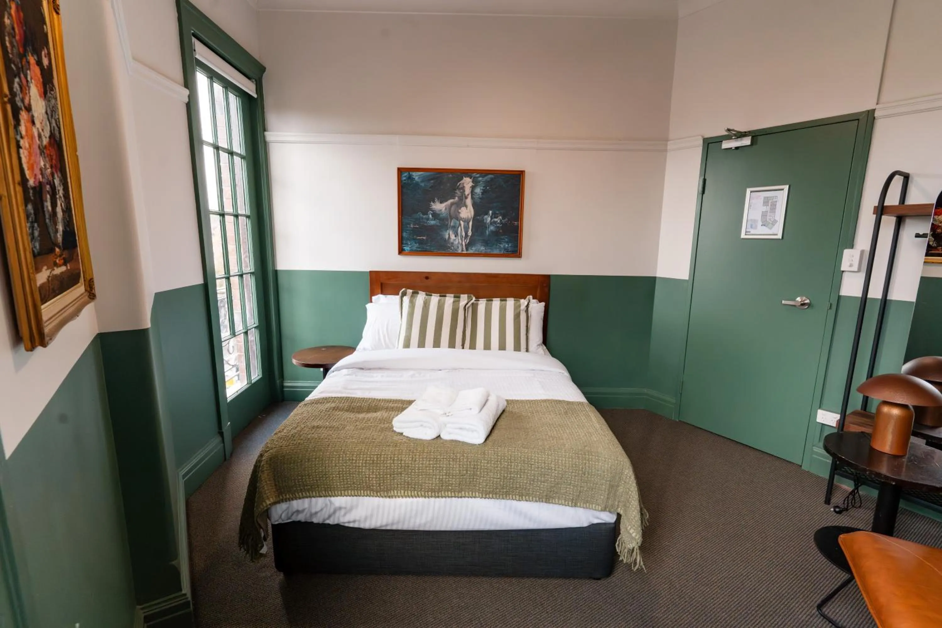 Bed in Courthouse Hotel