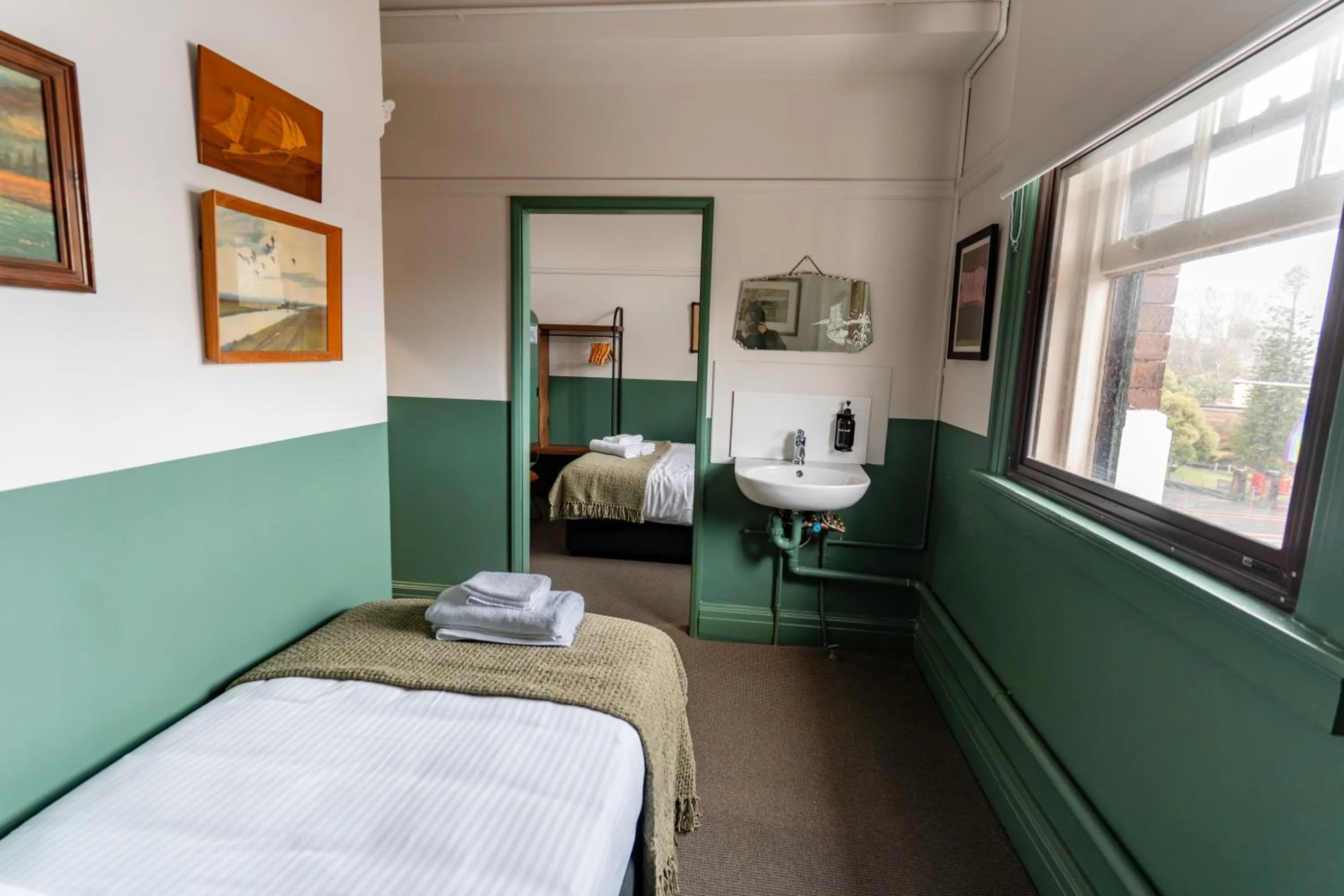 Bed in Courthouse Hotel