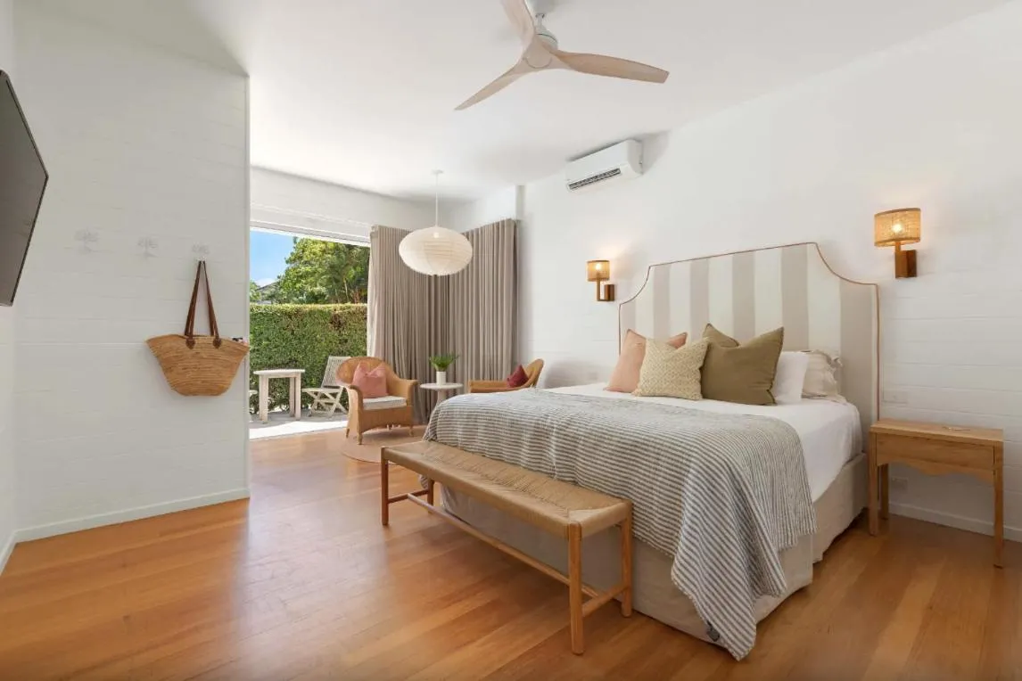 Bed in Fletcher Lane Boutique Stay Byron Central