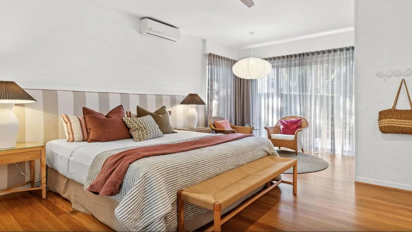 Bed in Fletcher Lane Boutique Stay Byron Central