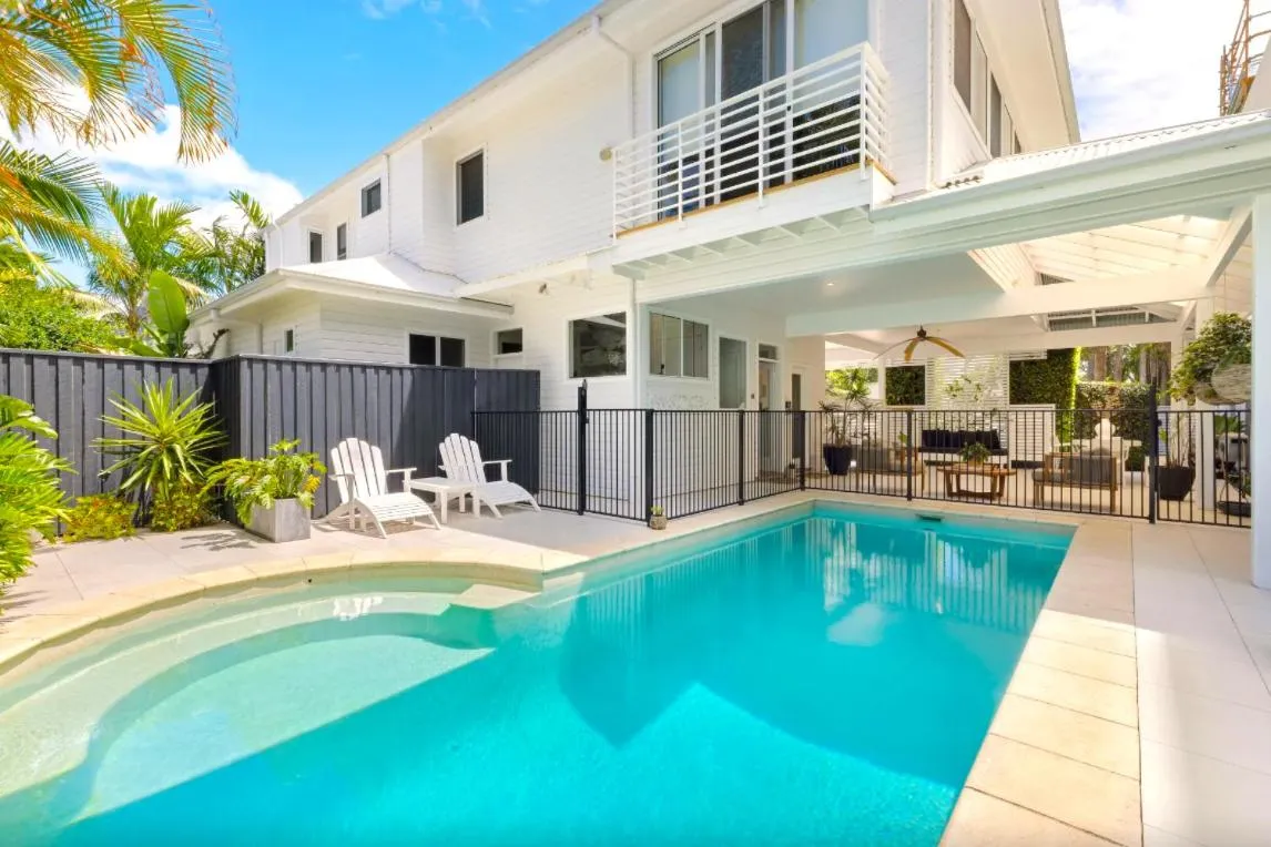 Swimming pool in Fletcher Lane Boutique Stay Byron Central