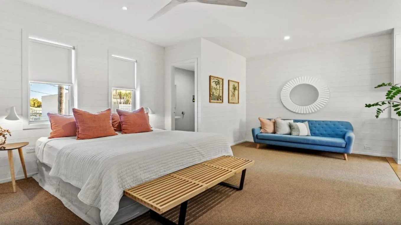 Bed in Fletcher Lane Boutique Stay Byron Central