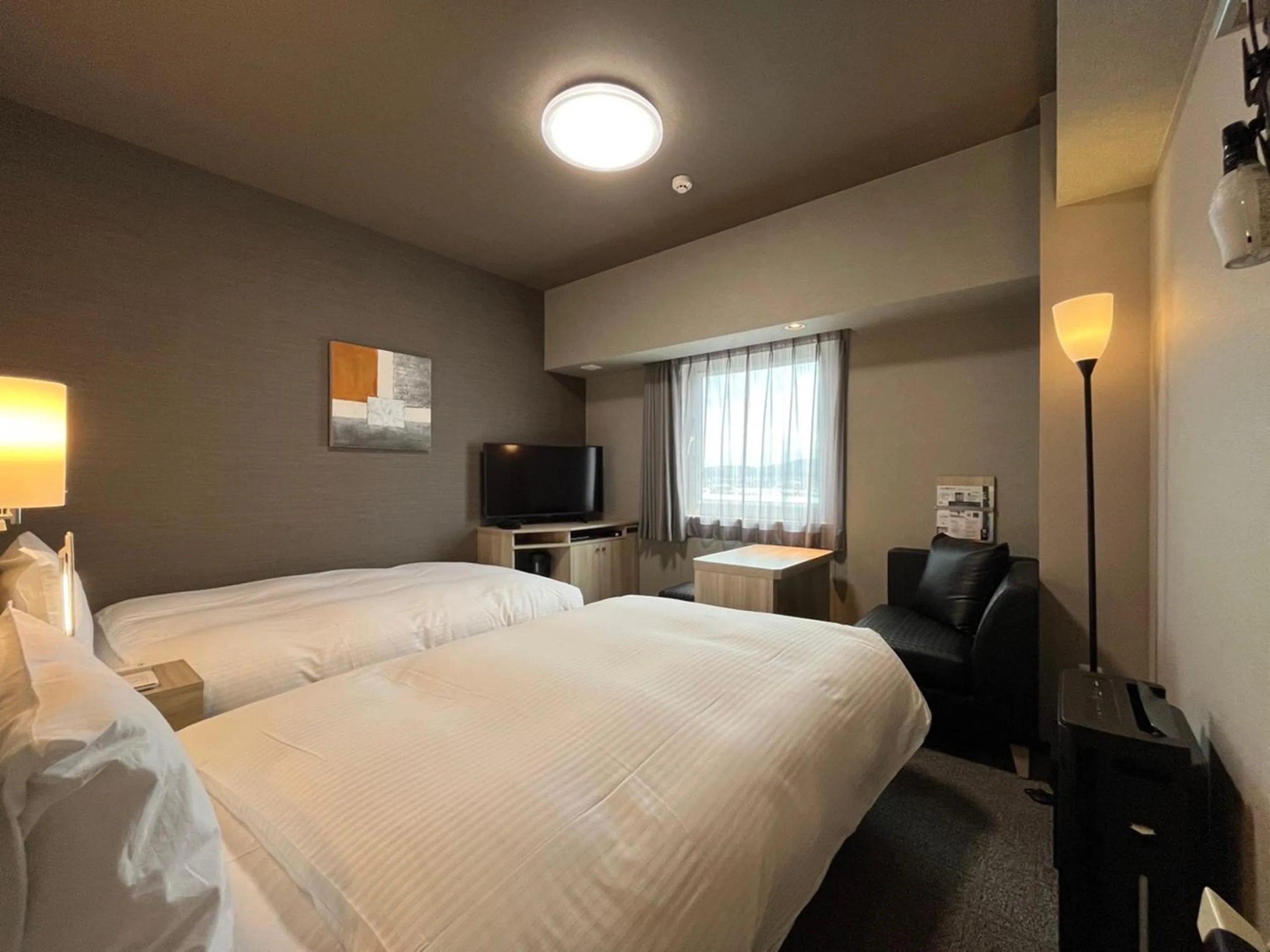 Twin Room - single occupancy - Non-Smoking in Hotel Route Inn Higashi Matsue-Higashi Izumo Inter-