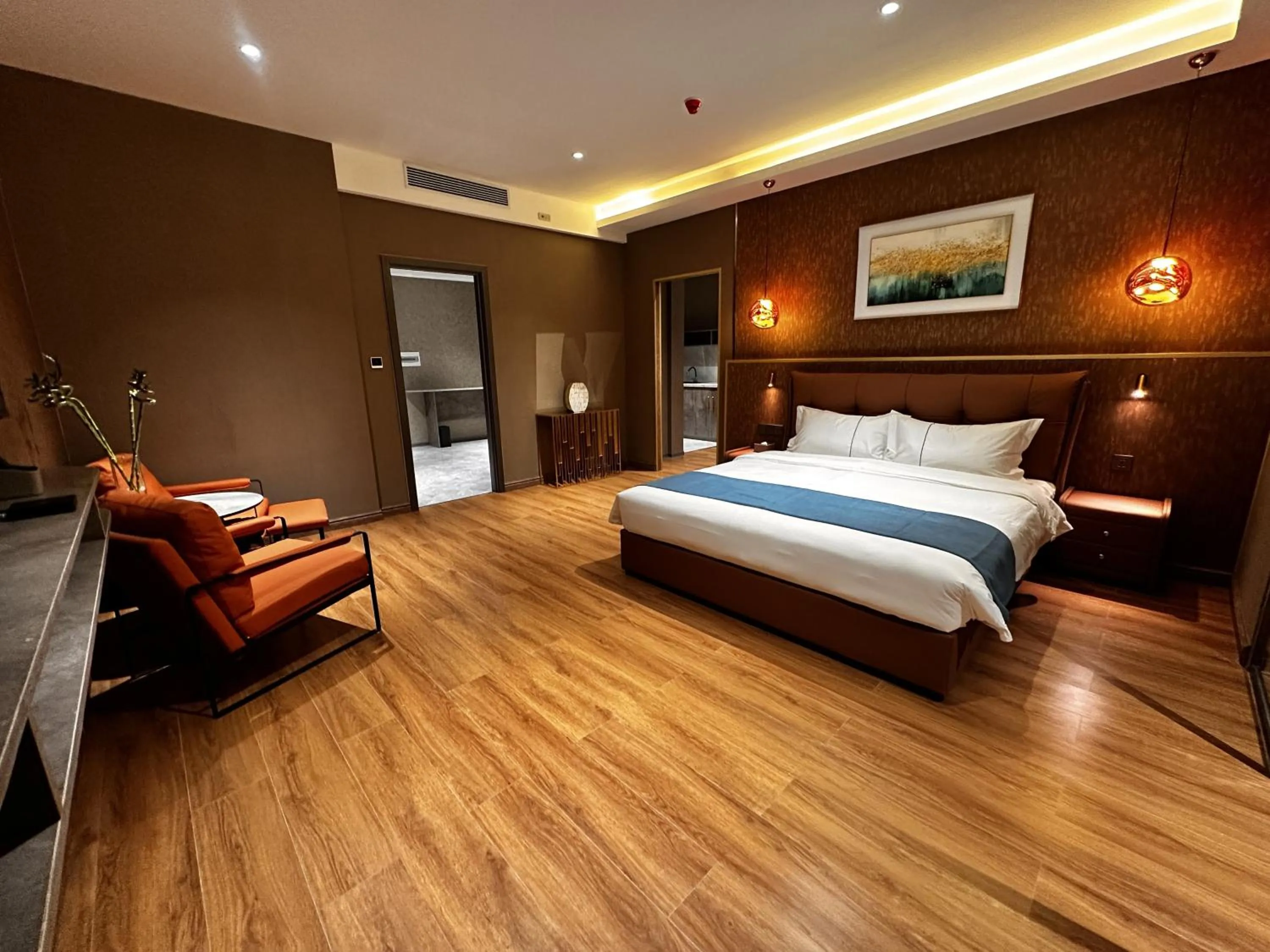 Bed in Bojon Hotel Ulaanbaatar - Soyolj Mall