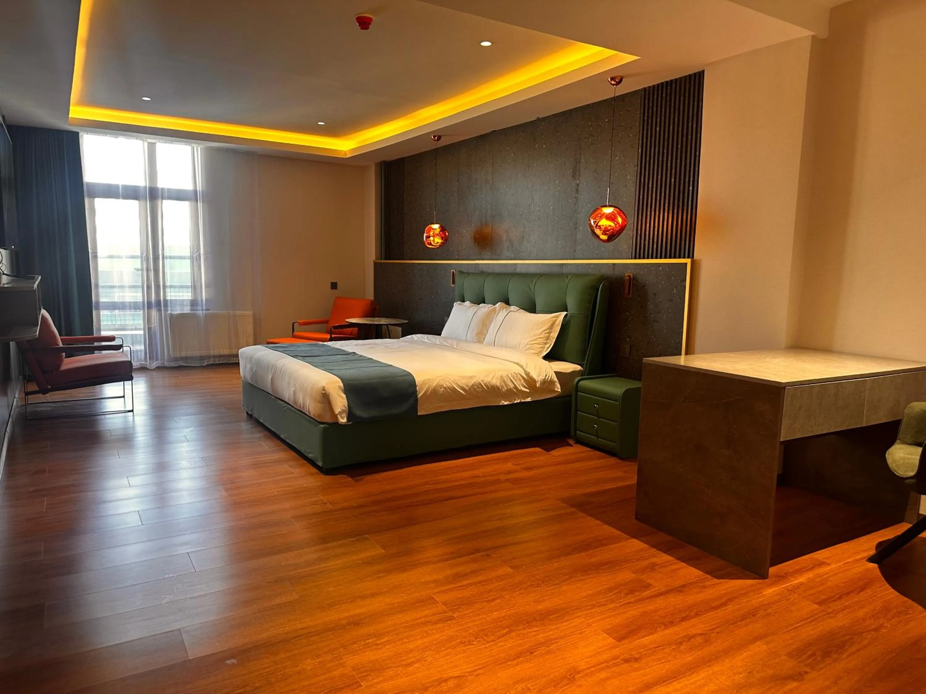 Bed in Bojon Hotel Ulaanbaatar - Soyolj Mall