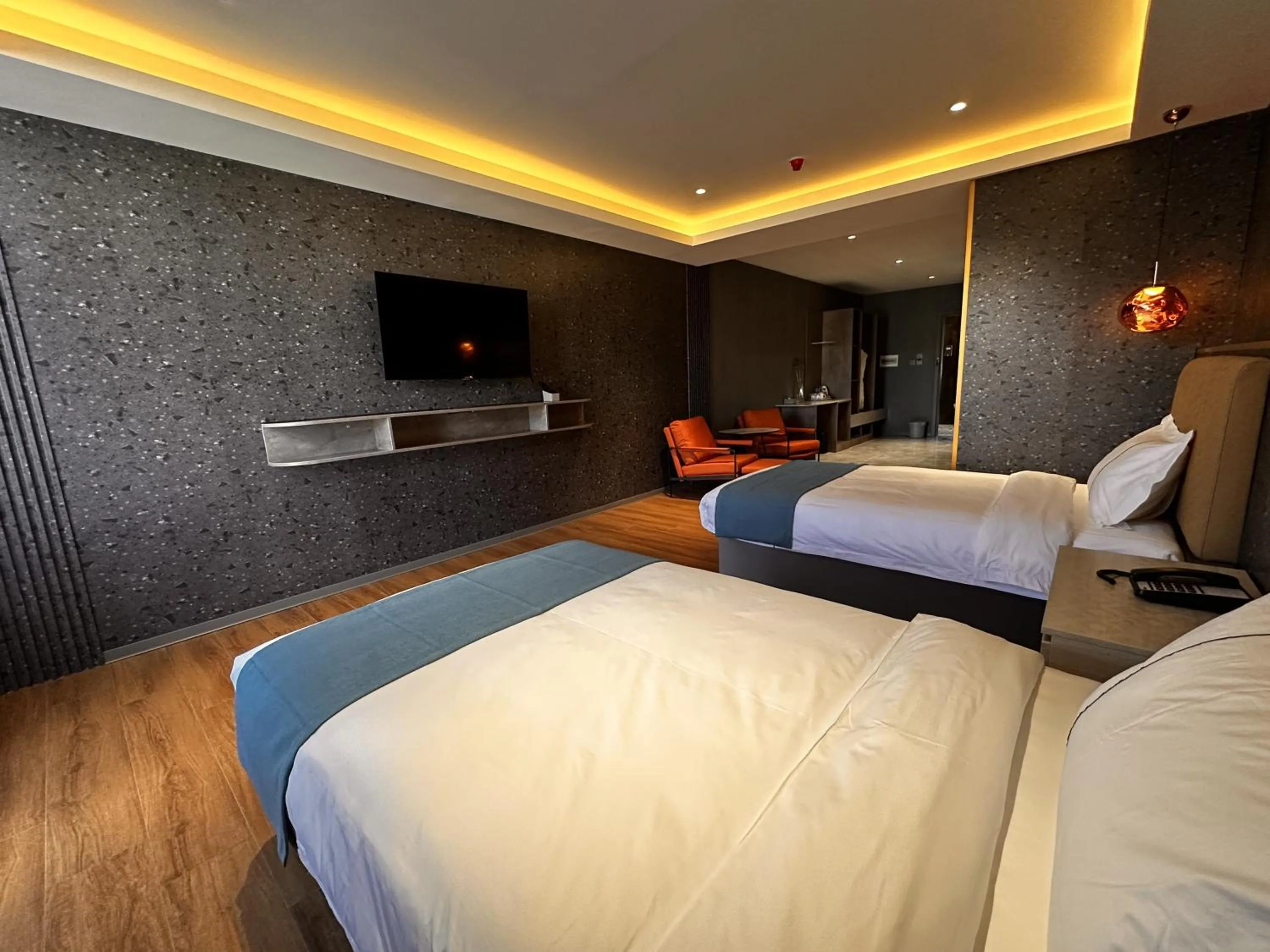 Bed in Bojon Hotel Ulaanbaatar - Soyolj Mall