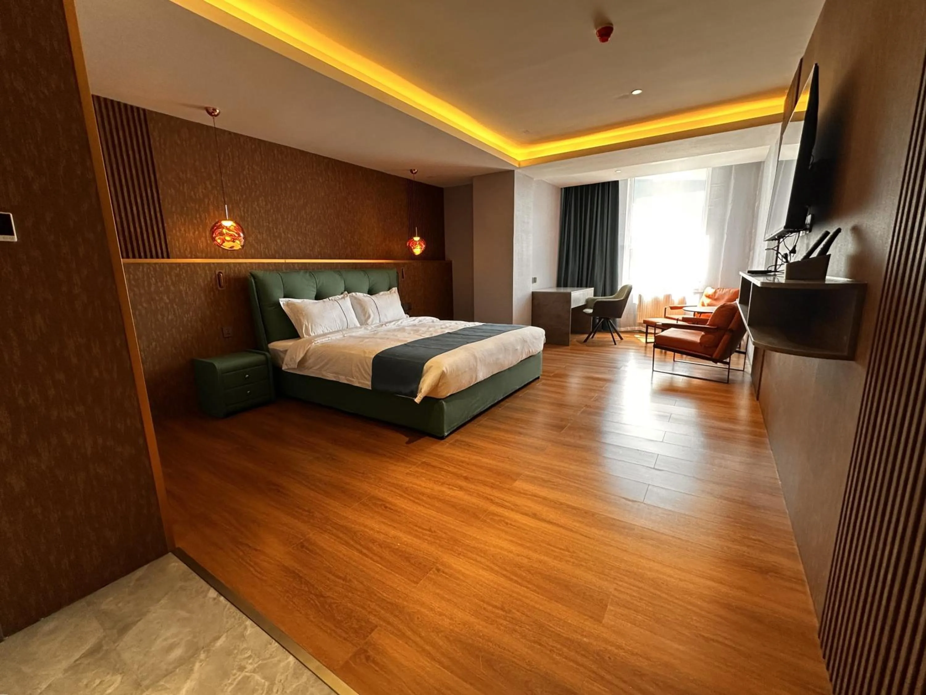 Bed in Bojon Hotel Ulaanbaatar - Soyolj Mall