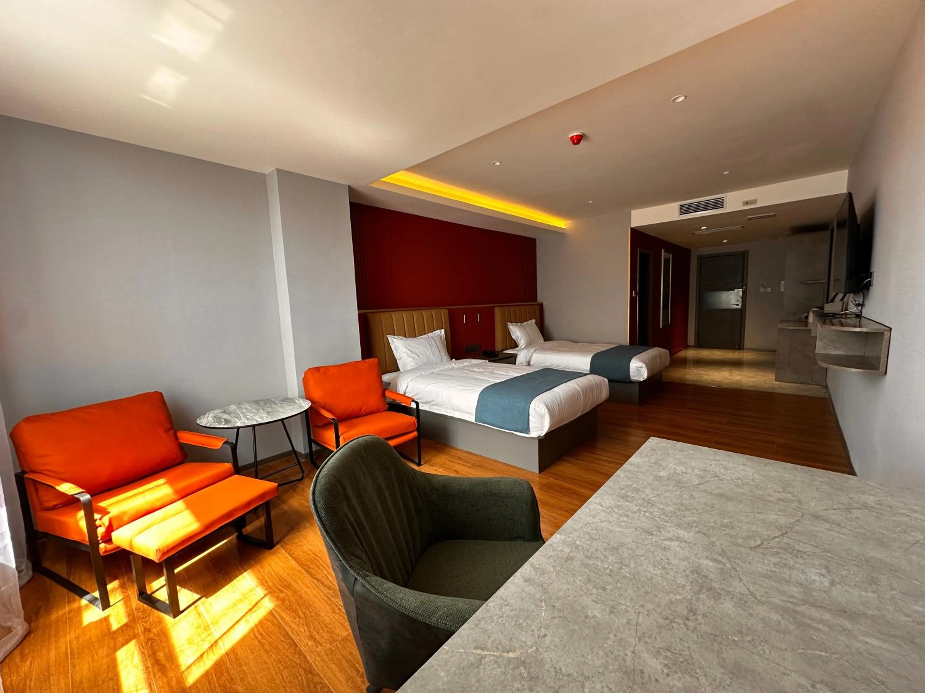 Bed in Bojon Hotel Ulaanbaatar - Soyolj Mall