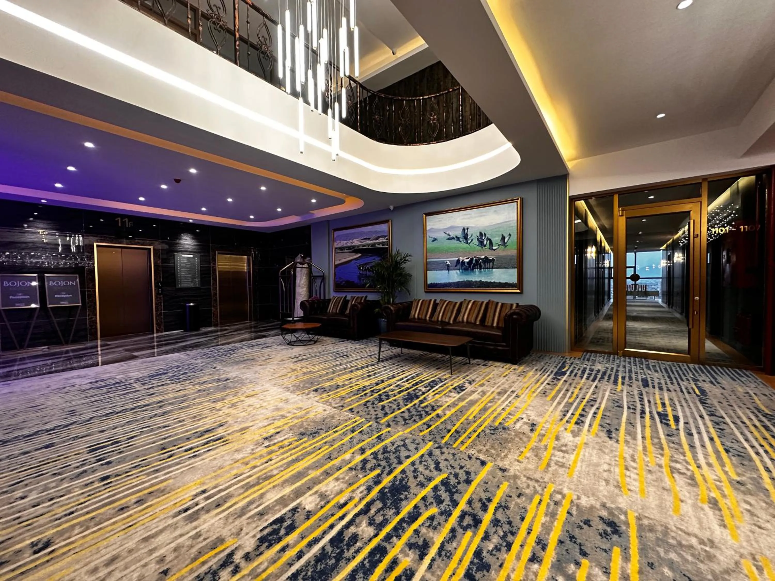 Lobby or reception in Bojon Hotel Ulaanbaatar - Soyolj Mall