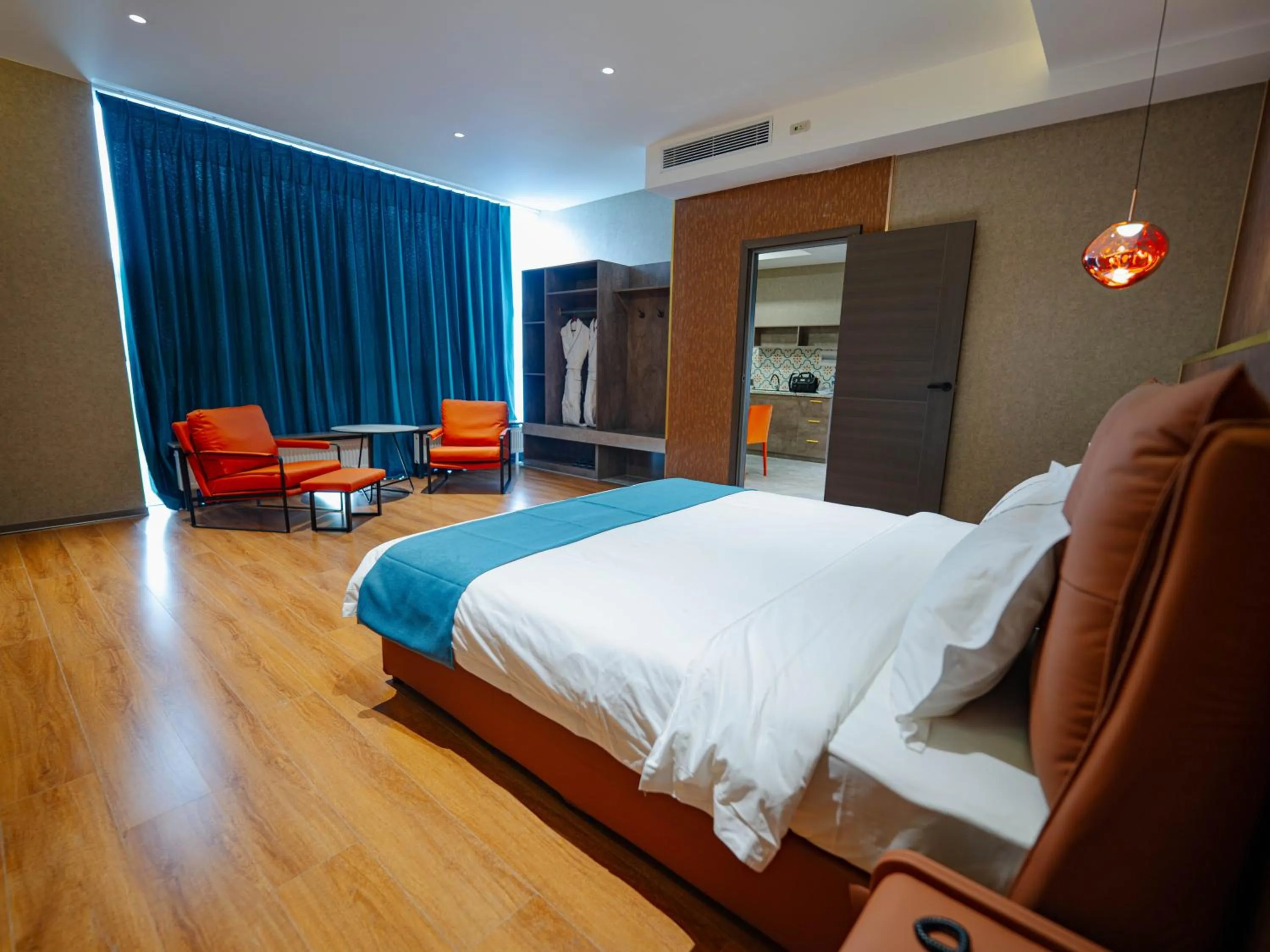 Bed in Bojon Hotel Ulaanbaatar - Soyolj Mall