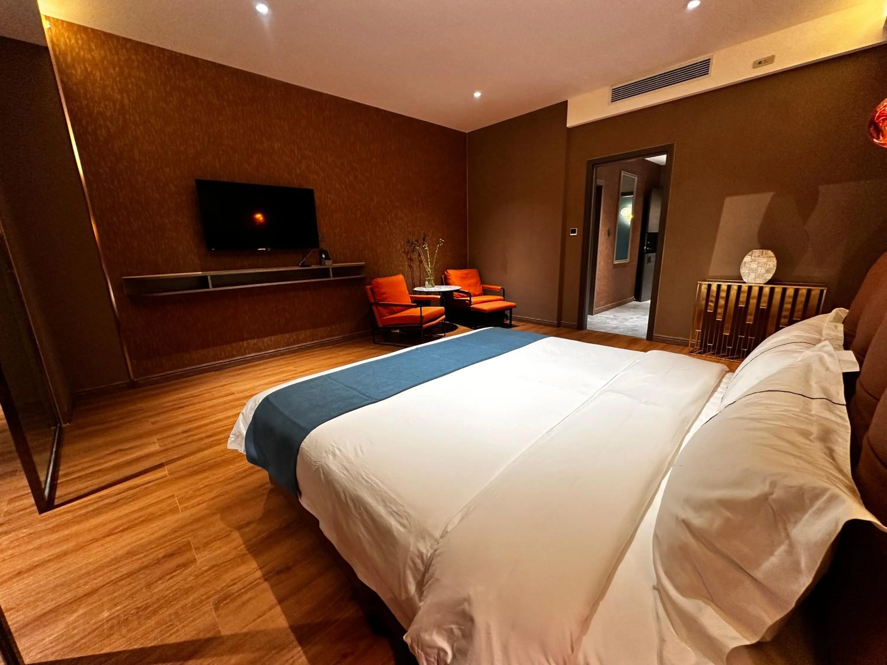 Bed in Bojon Hotel Ulaanbaatar - Soyolj Mall