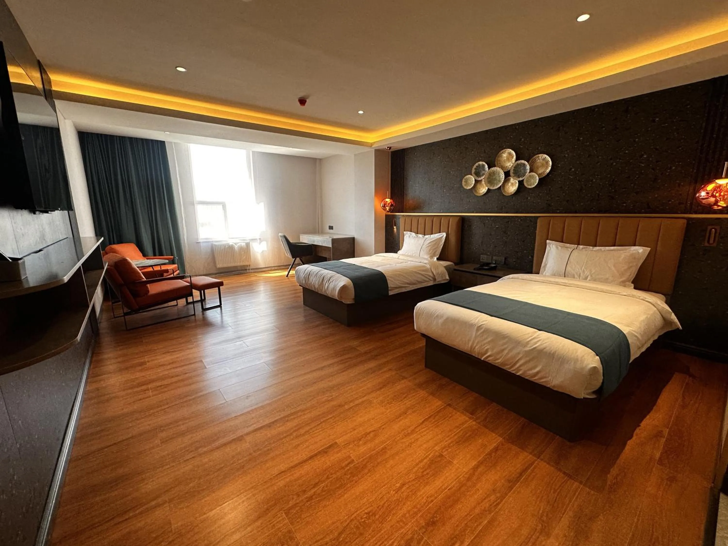 Bed in Bojon Hotel Ulaanbaatar - Soyolj Mall