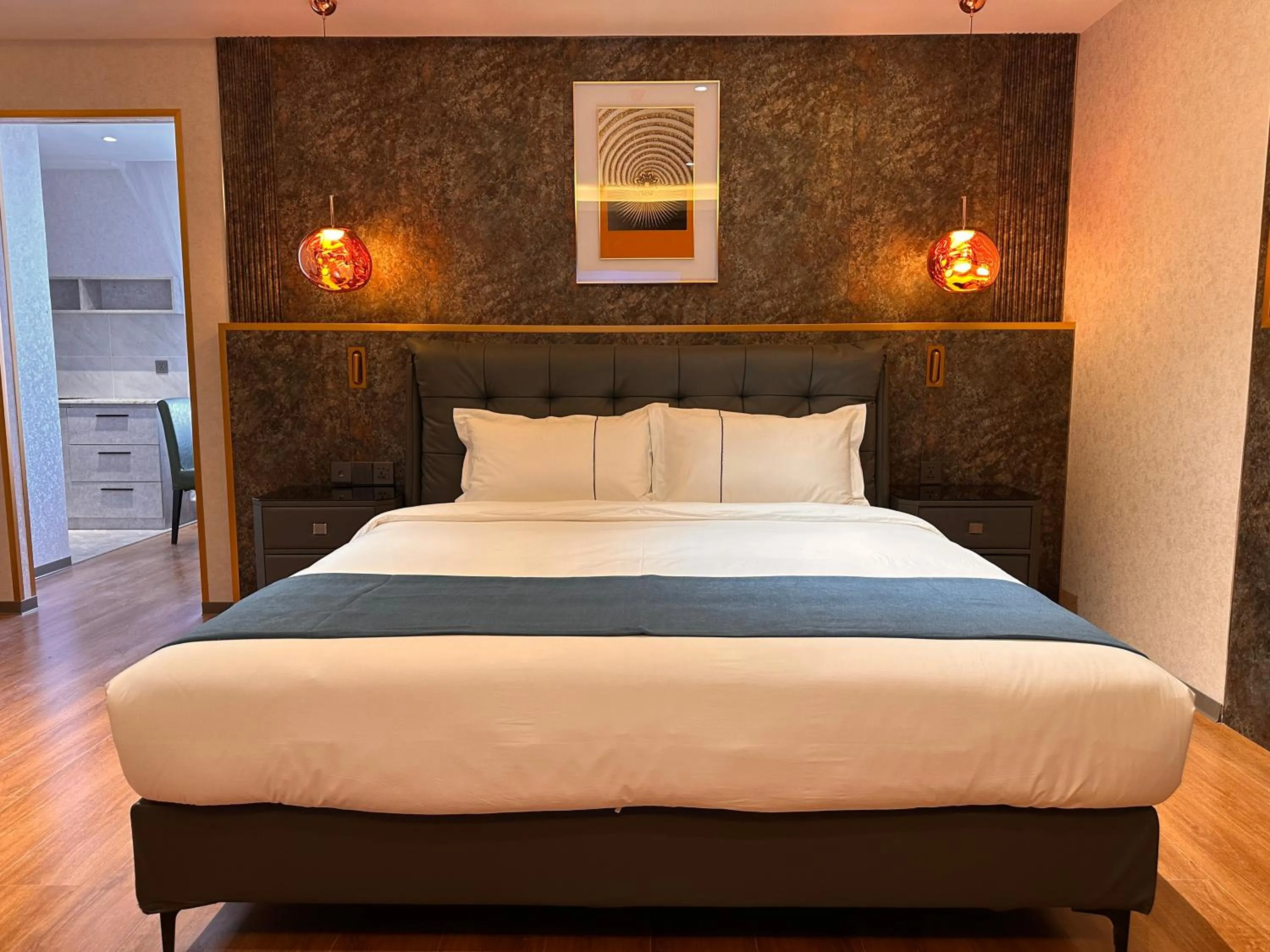 Bed in Bojon Hotel Ulaanbaatar - Soyolj Mall