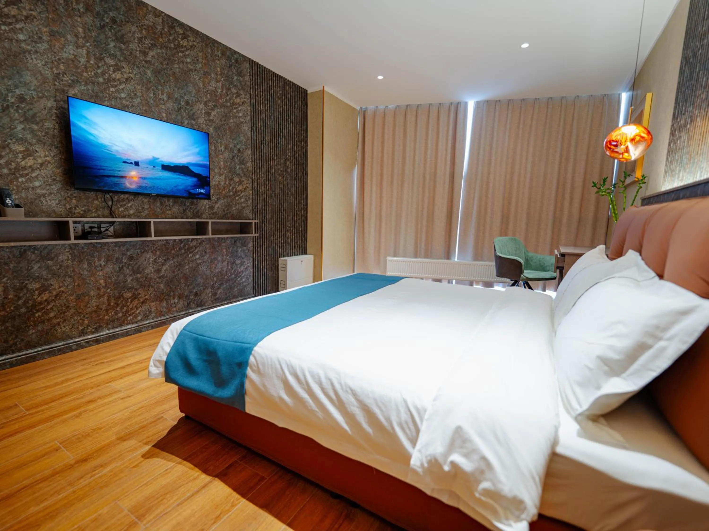 Bed in Bojon Hotel Ulaanbaatar - Soyolj Mall