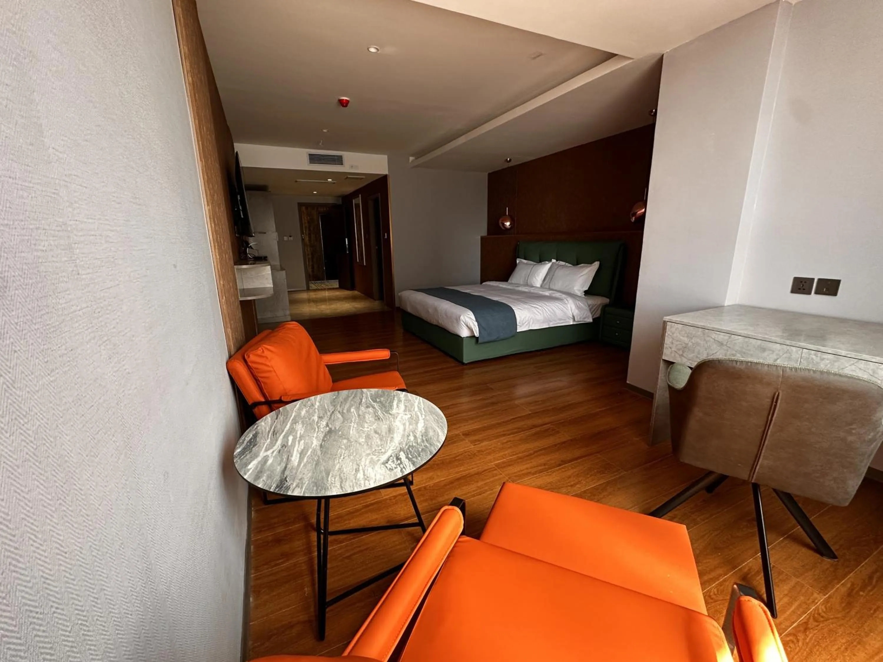 Bed in Bojon Hotel Ulaanbaatar - Soyolj Mall