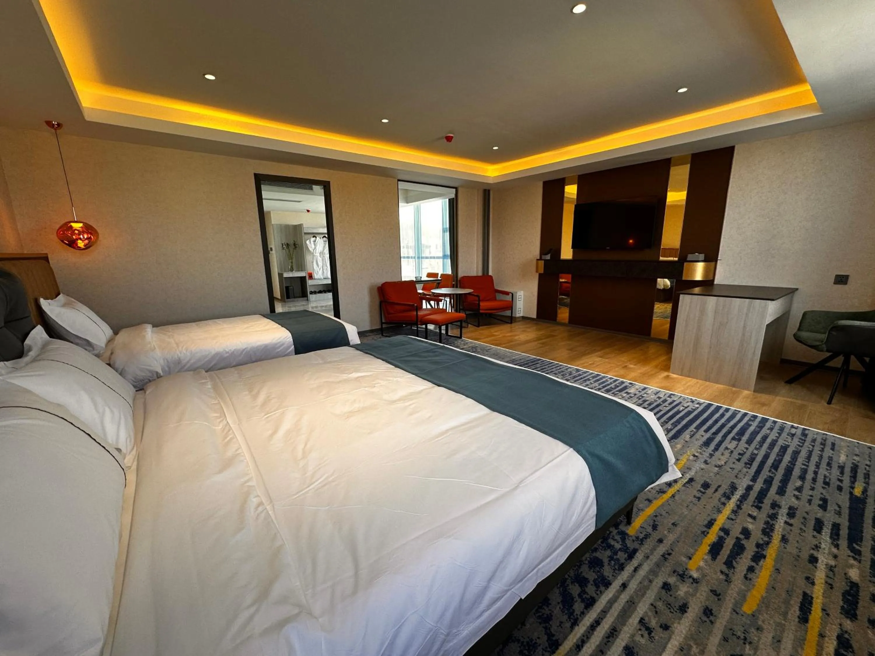 Bed in Bojon Hotel Ulaanbaatar - Soyolj Mall