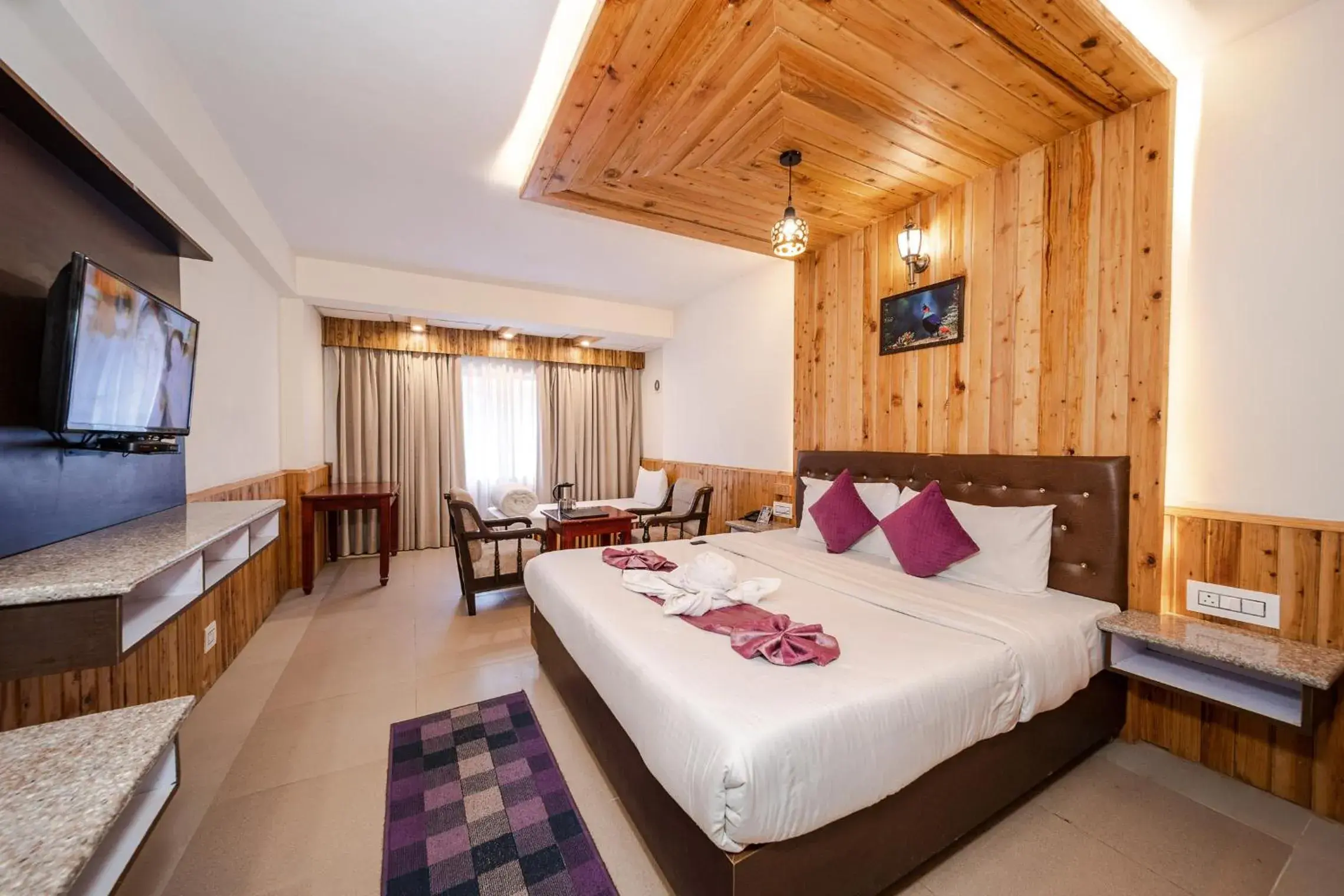 Deluxe Double Room - single occupancy in Hotel Monal Deluxe Double Room - single occupancy in Hotel Monal