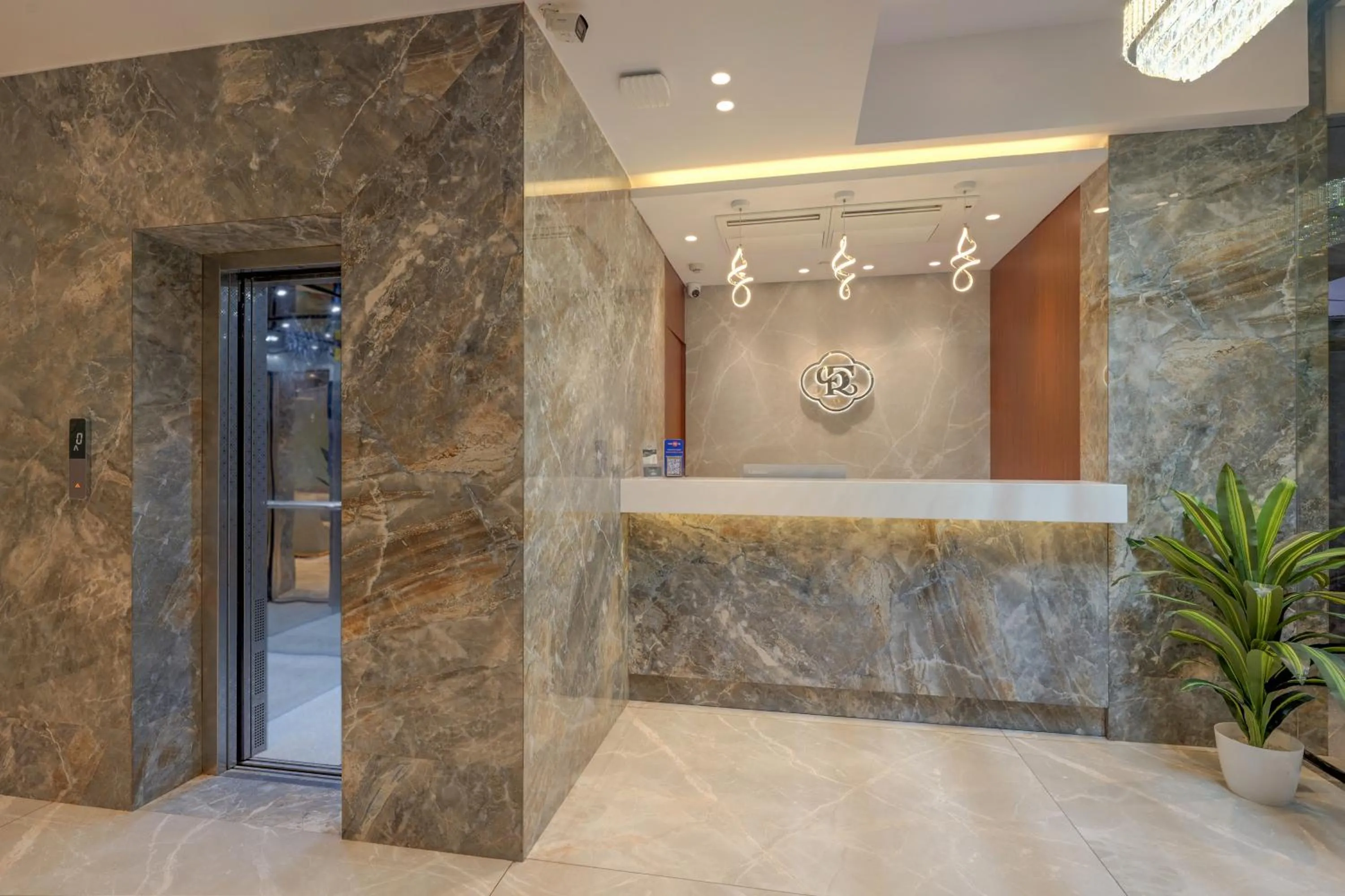 Lobby or reception in Hotel Flexi Residency Mumbai International Airport