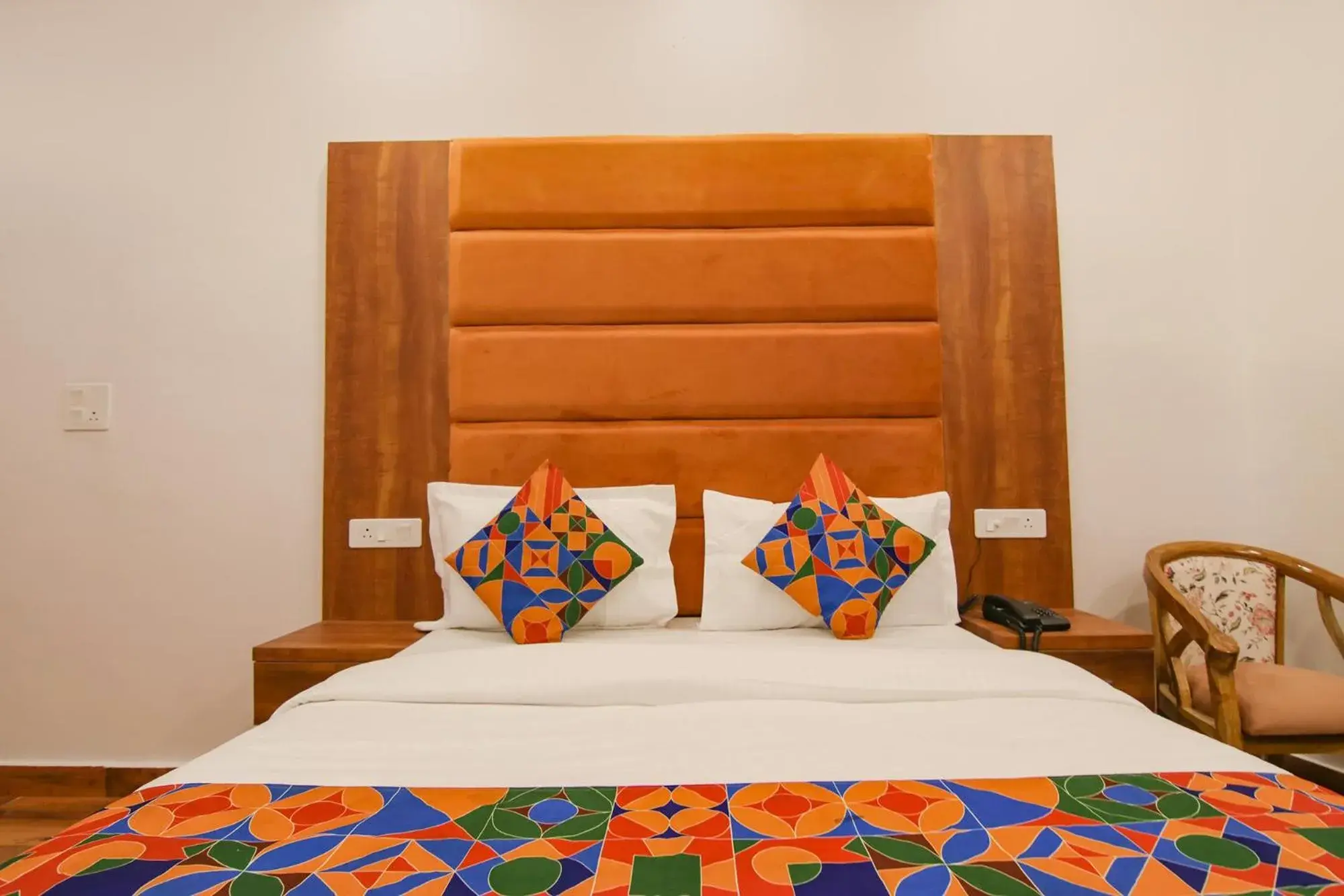 Bed in FabHotel Ambassador Bed in FabHotel Ambassador