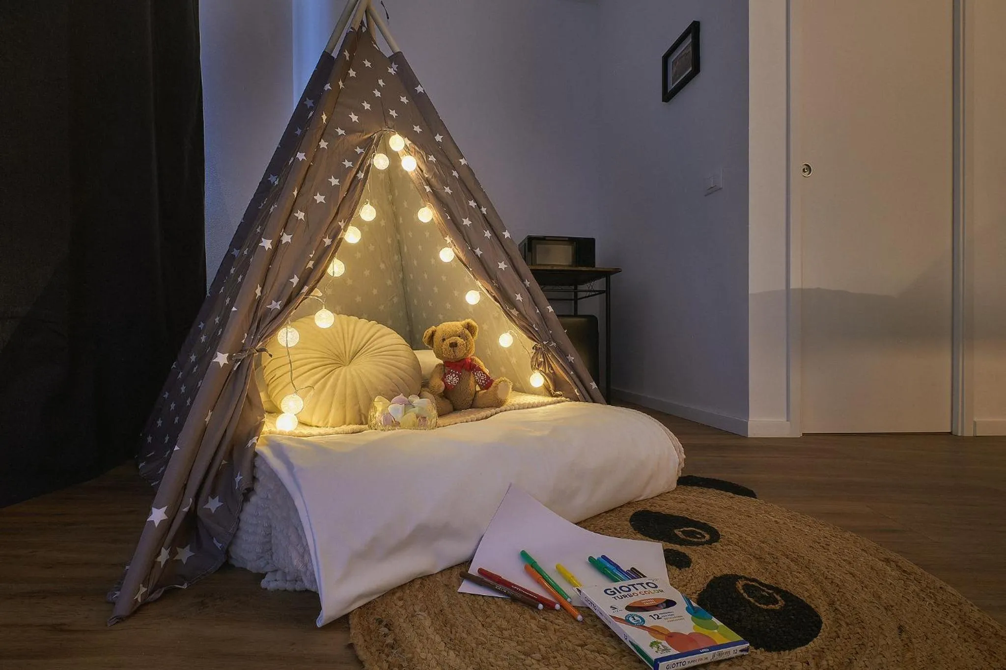 Bed in Delta Dreams Guest House