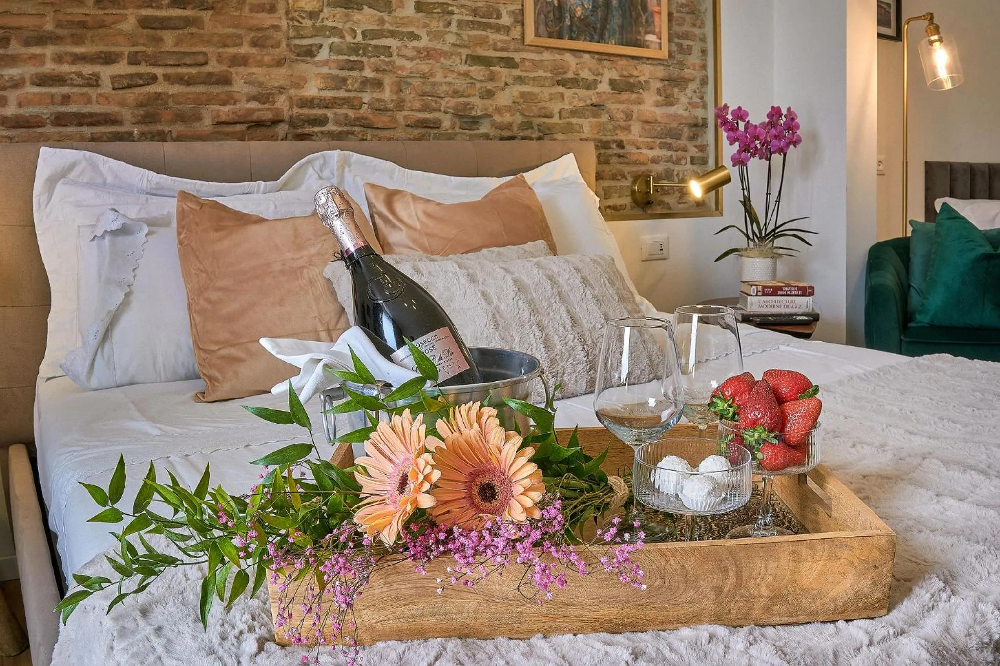 Bed in Delta Dreams Guest House