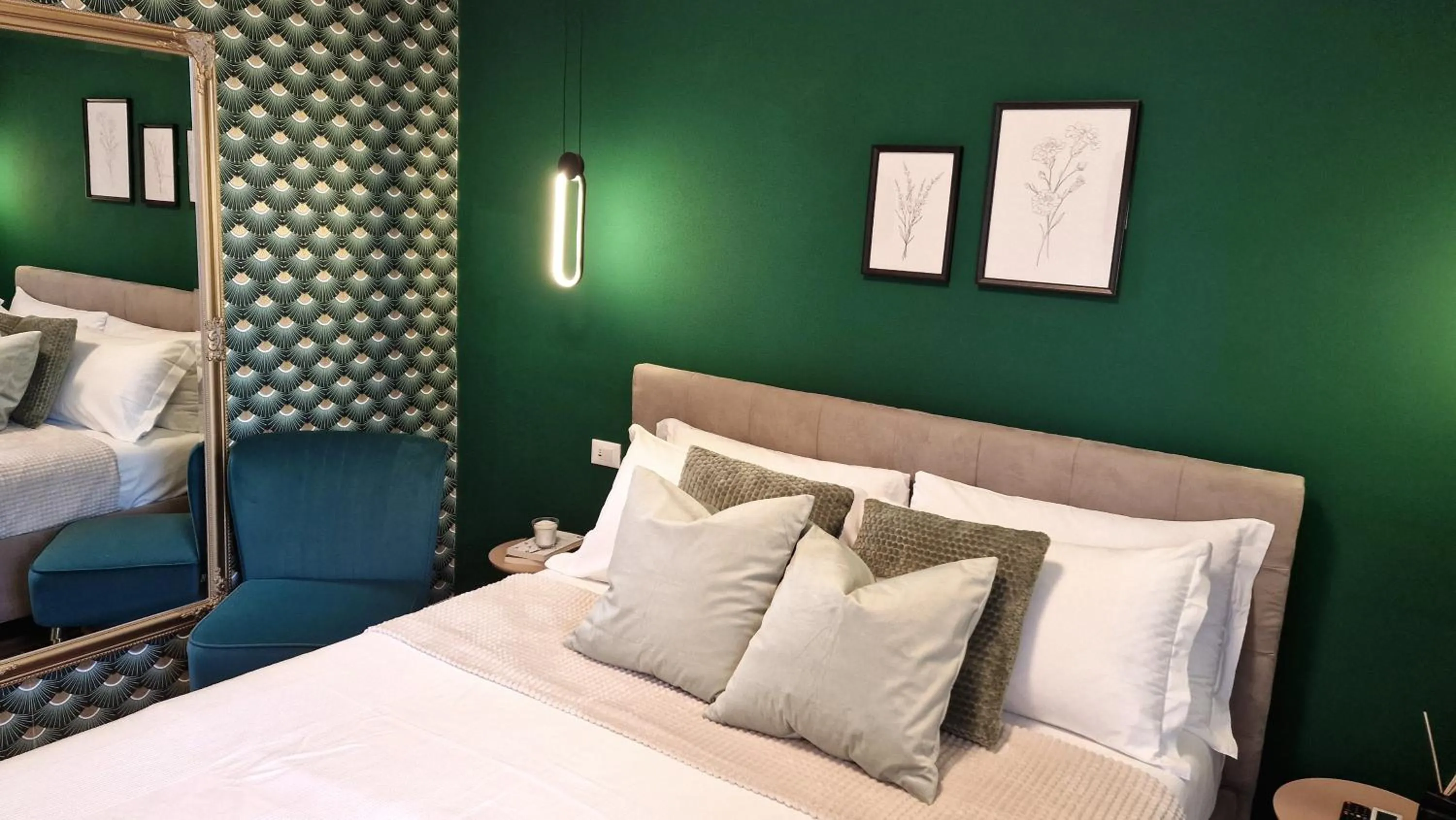 Bed in Delta Dreams Guest House