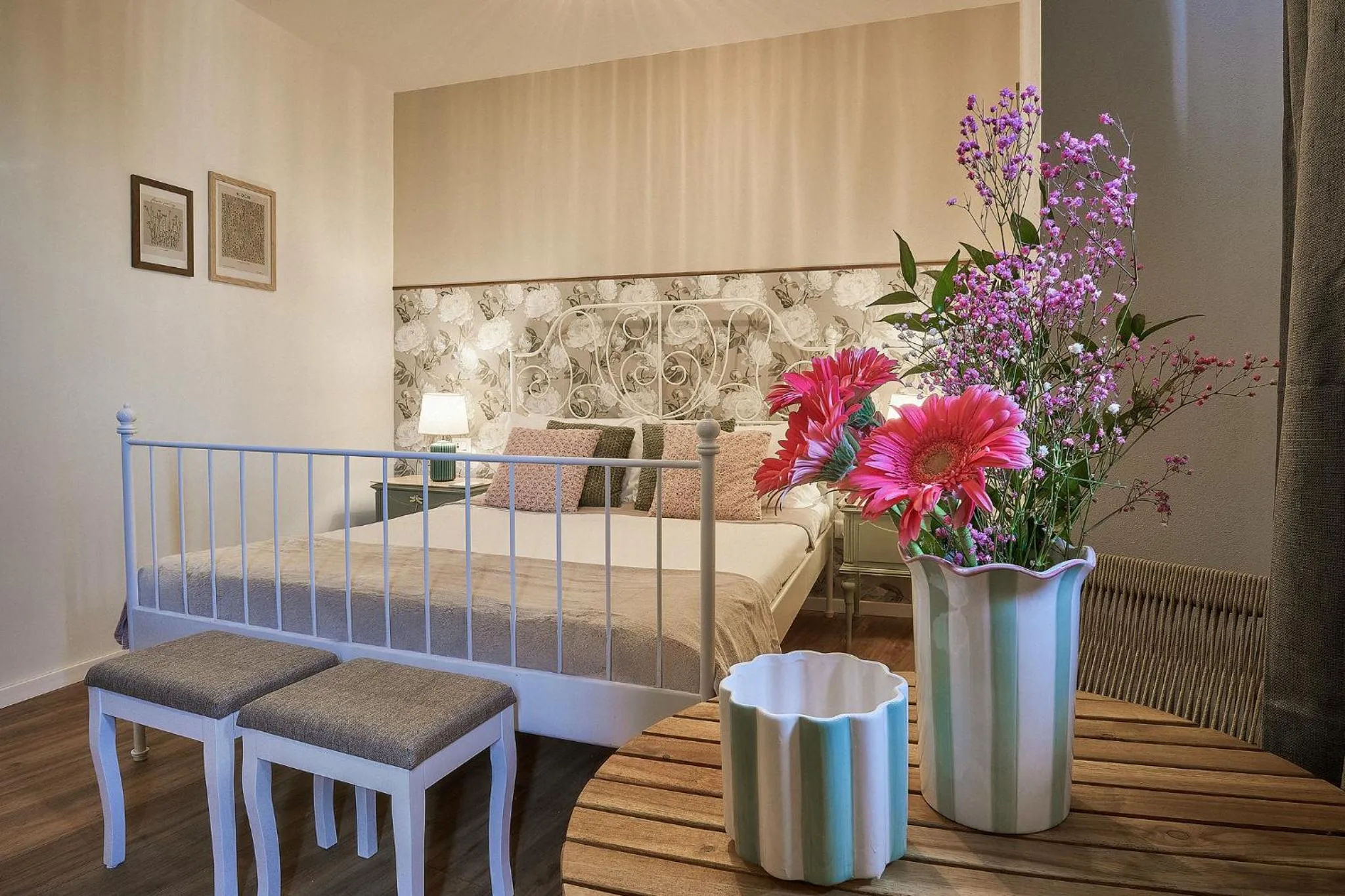 Bed in Delta Dreams Guest House