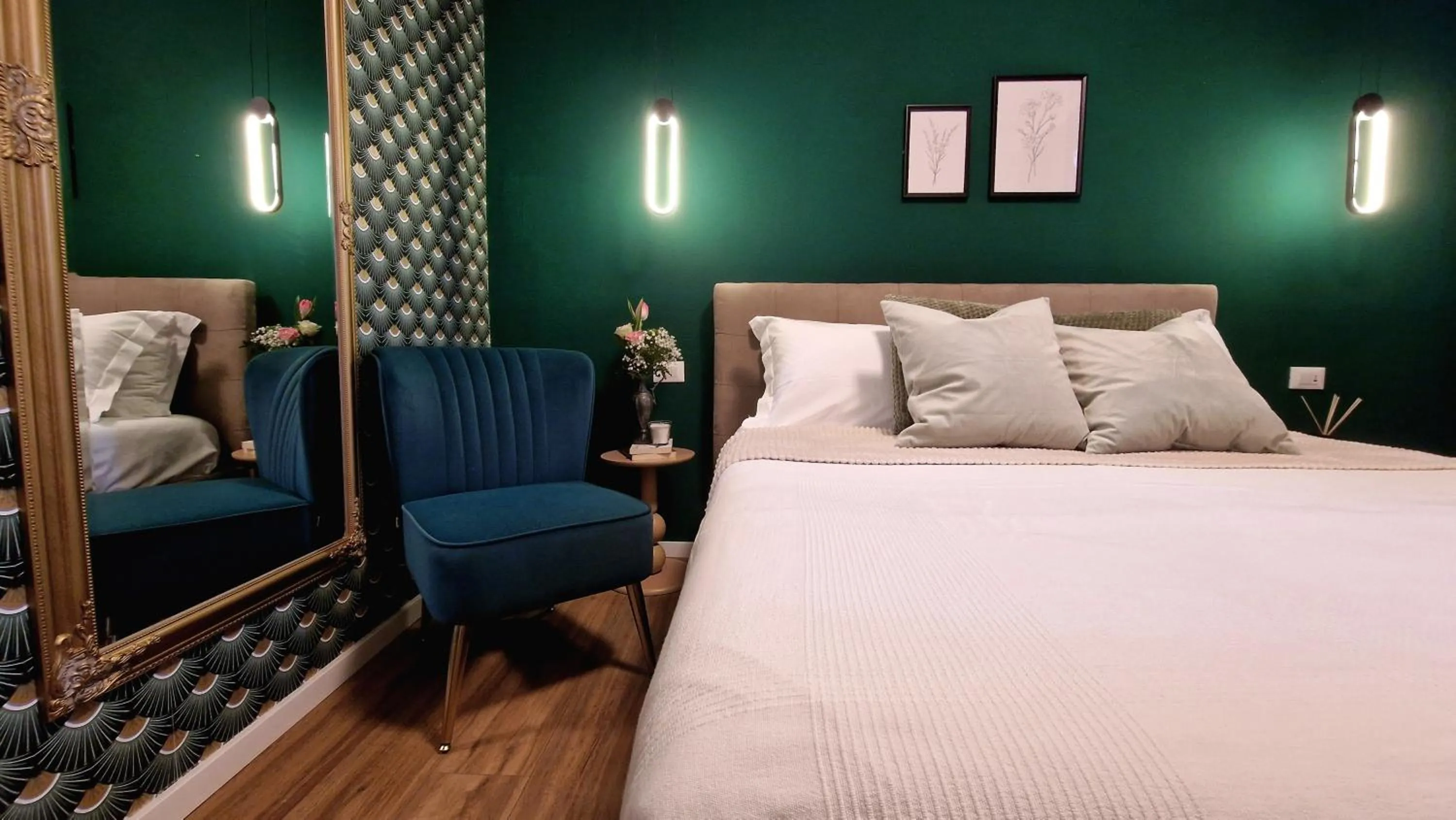 Bed in Delta Dreams Guest House