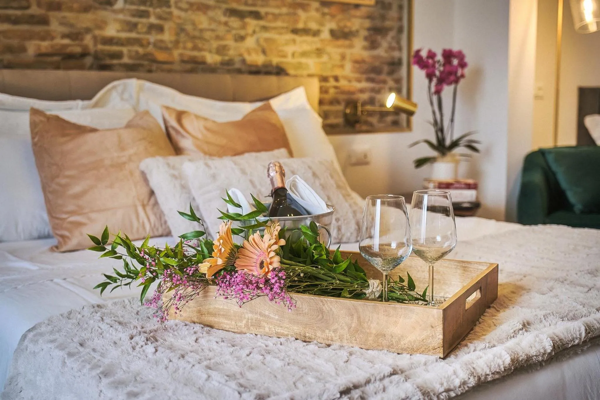 Bed in Delta Dreams Guest House