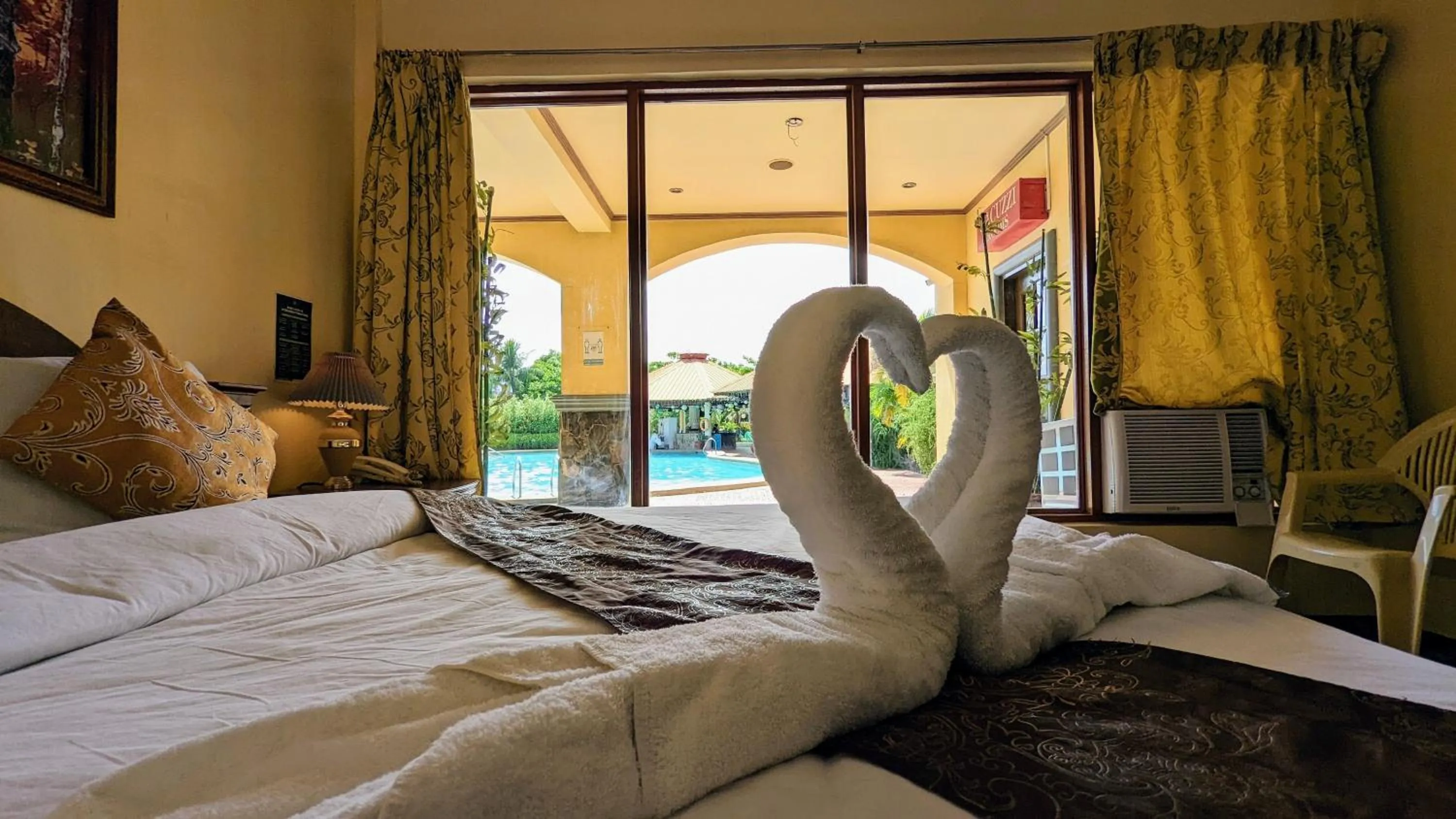 Bed in Subic Waterfront View Resort