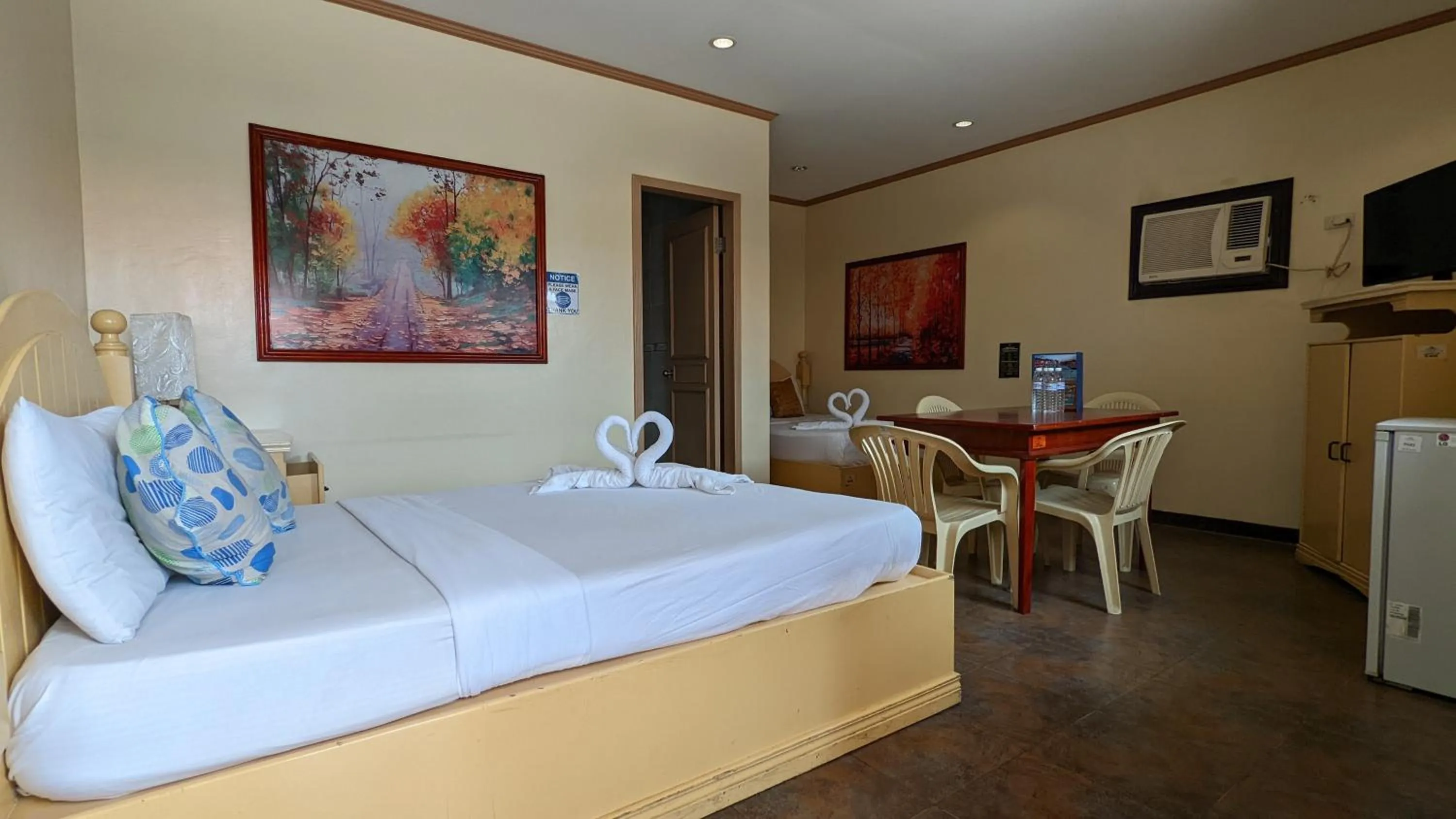 TV and multimedia, Bed in Subic Waterfront View Resort