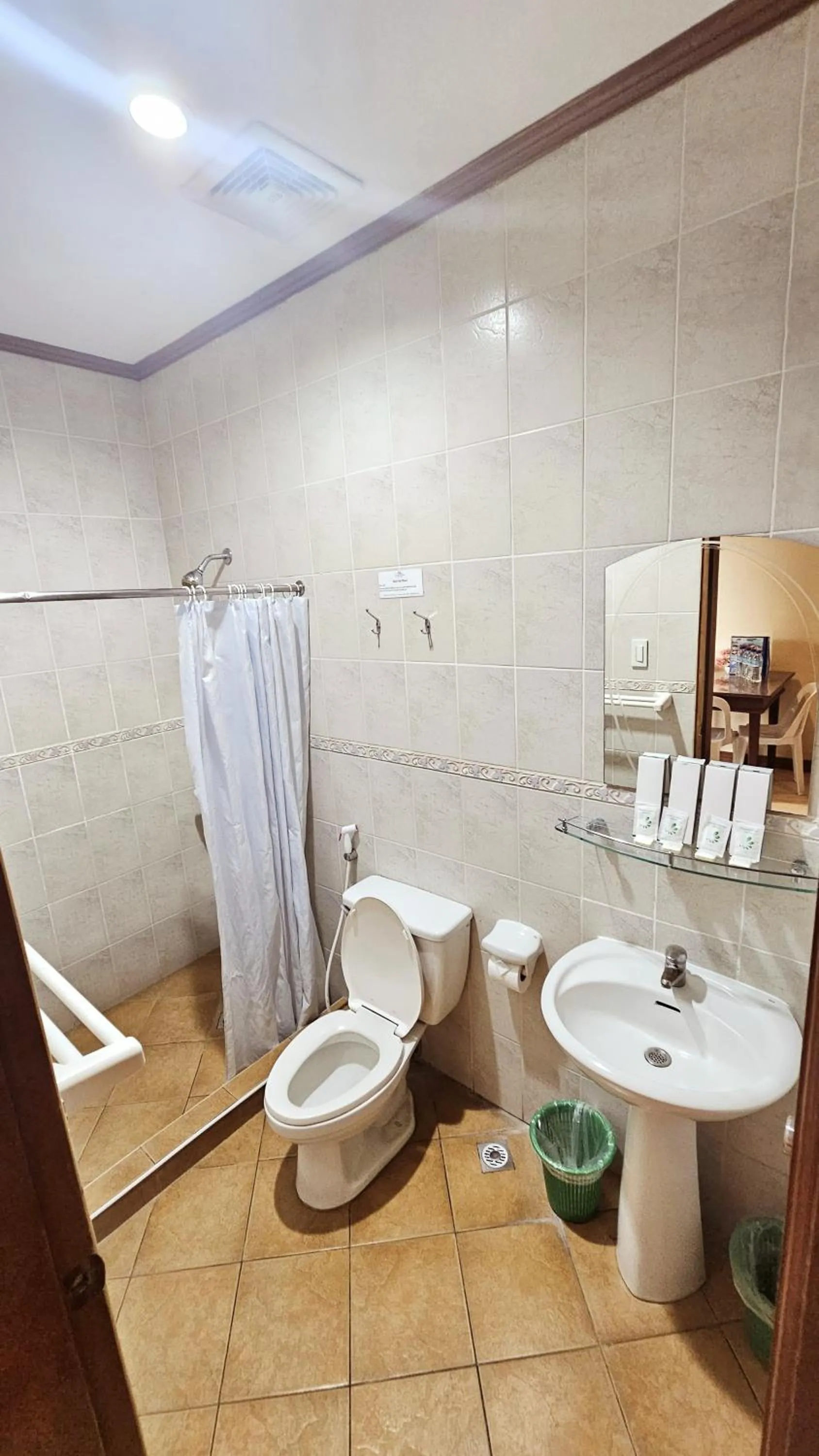 Shower in Subic Waterfront View Resort