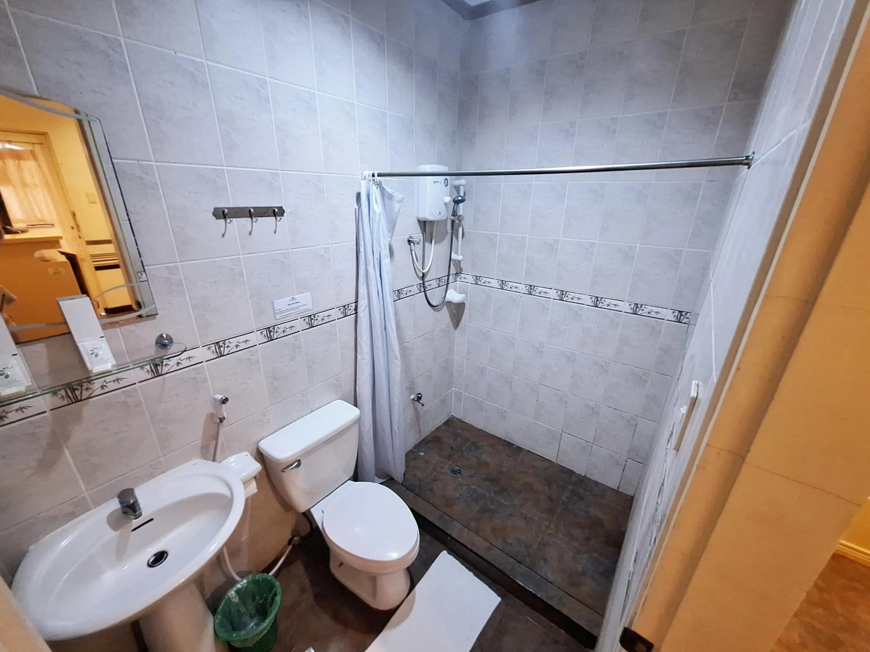 Shower in Subic Waterfront View Resort