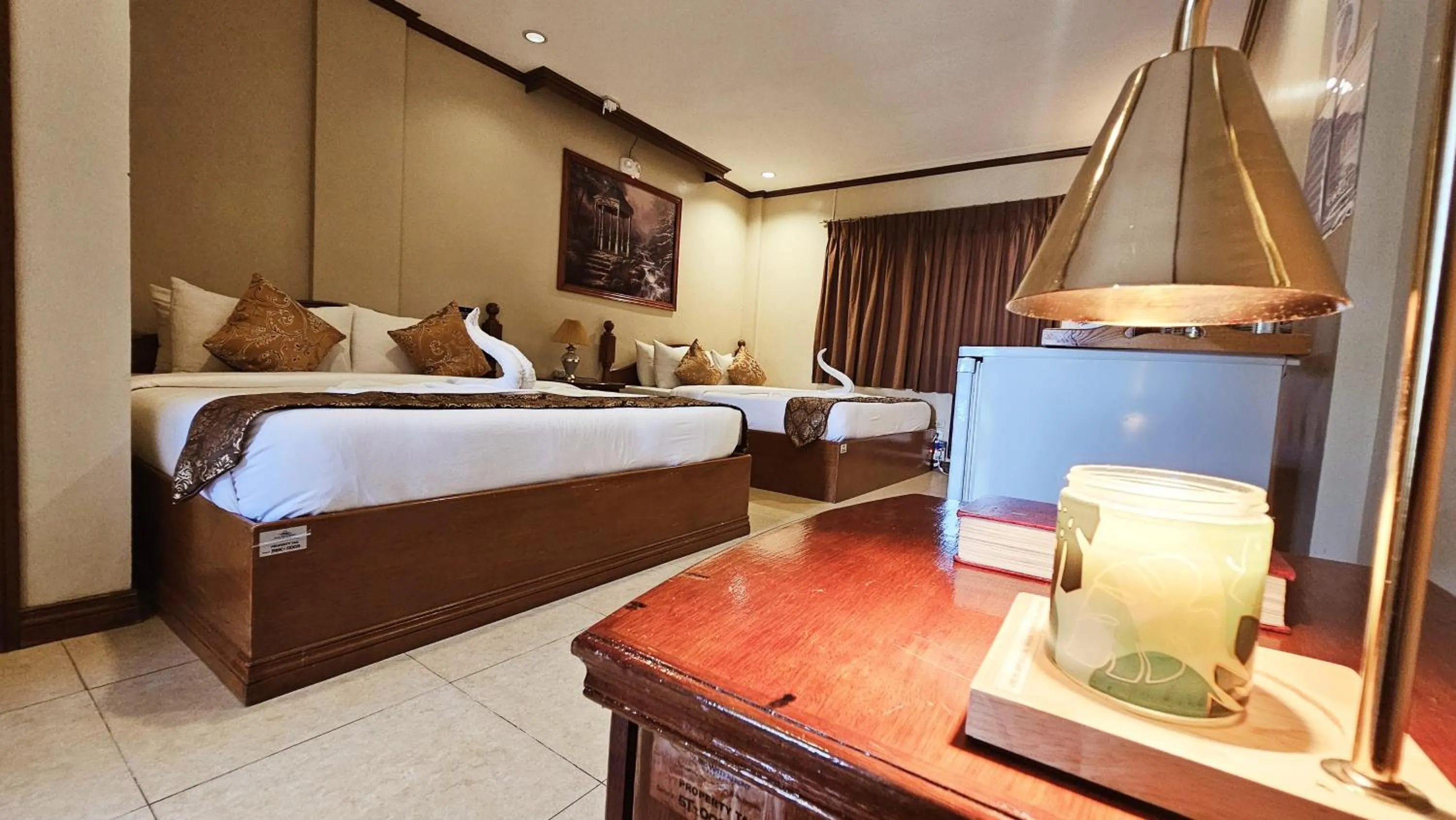 Bed in Subic Waterfront View Resort