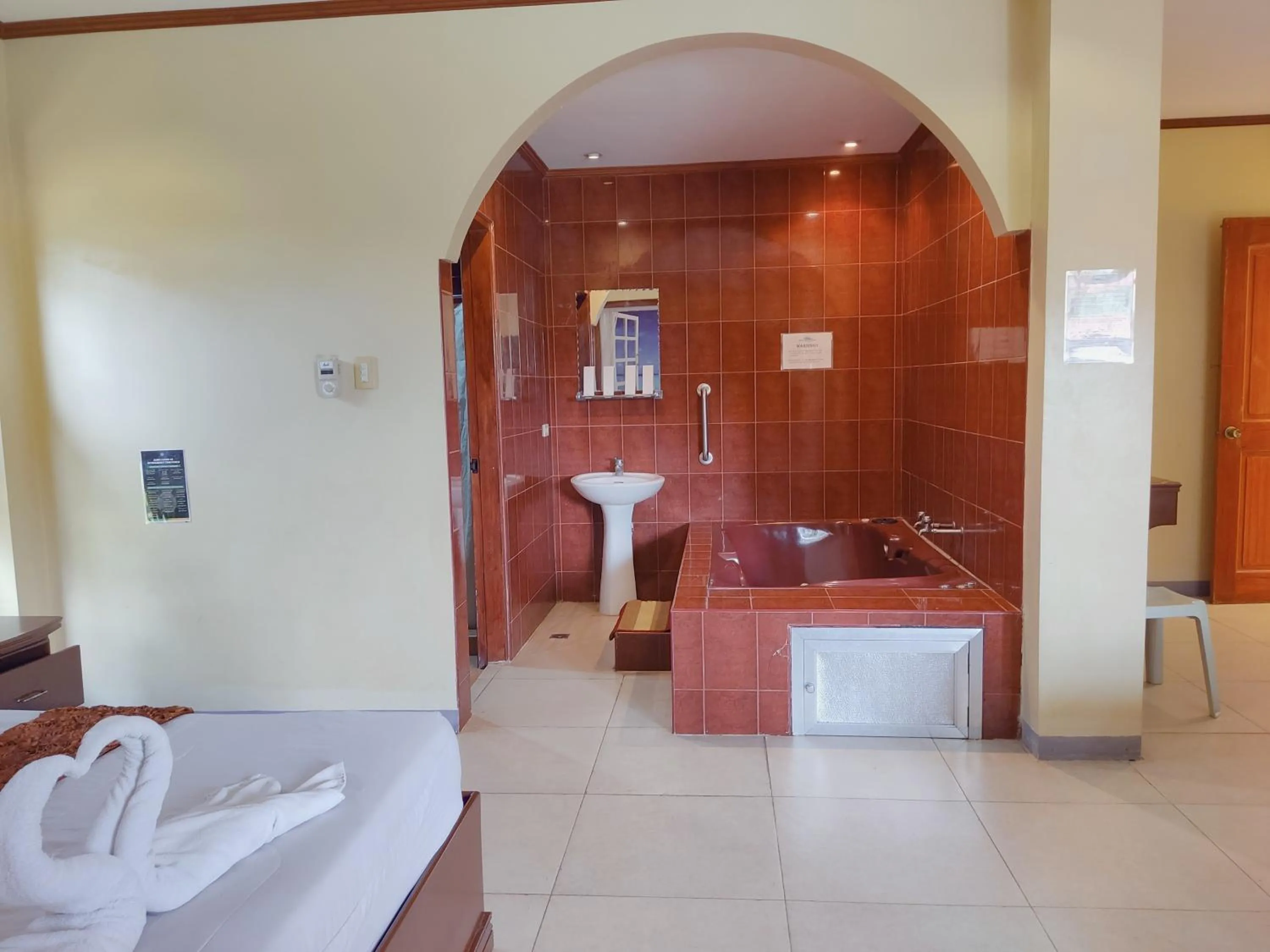 Shower in Subic Waterfront View Resort