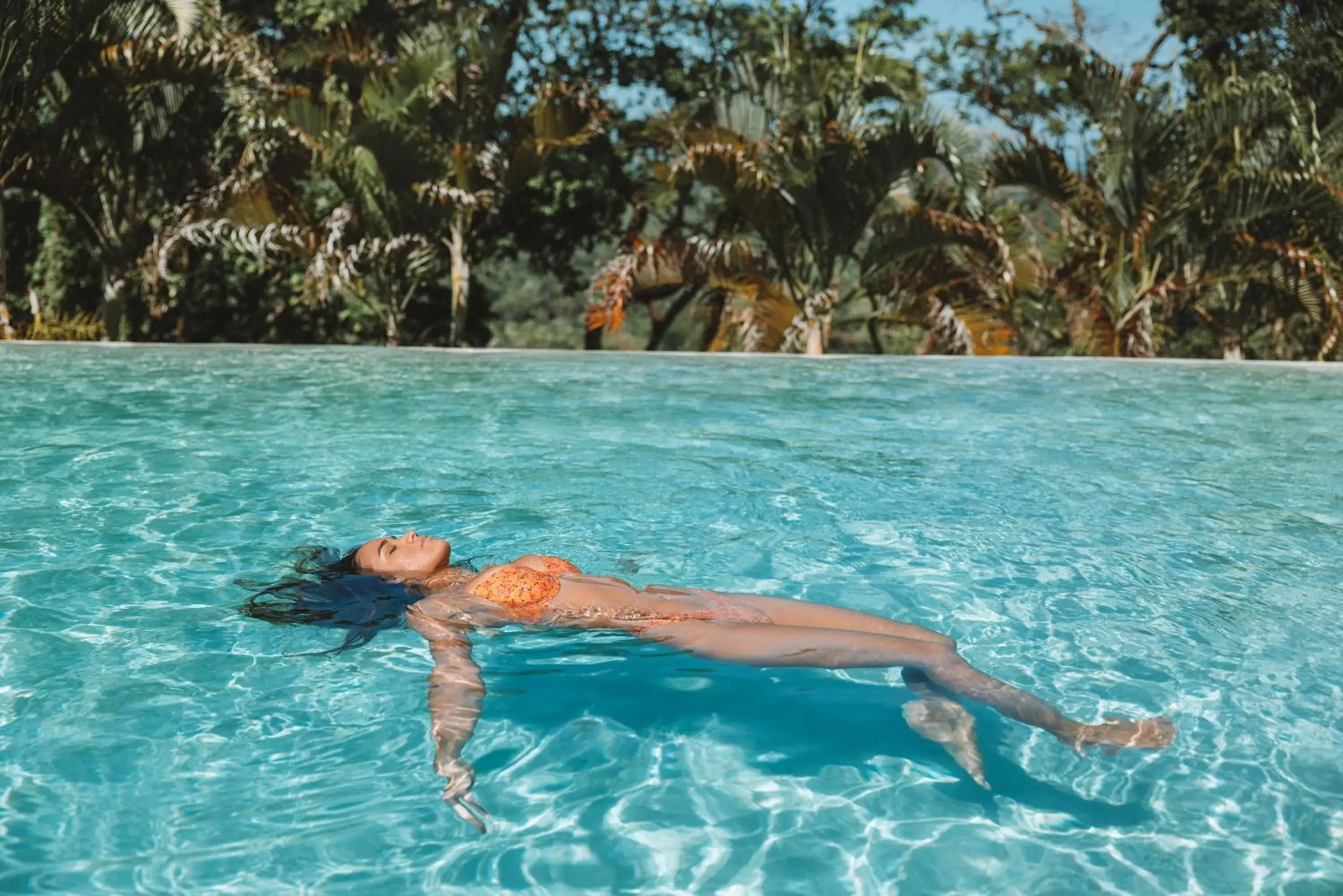 Pool view in Copal Tree Lodge a Muy'Ono Resort Pool view in Copal Tree Lodge a Muy'Ono Resort