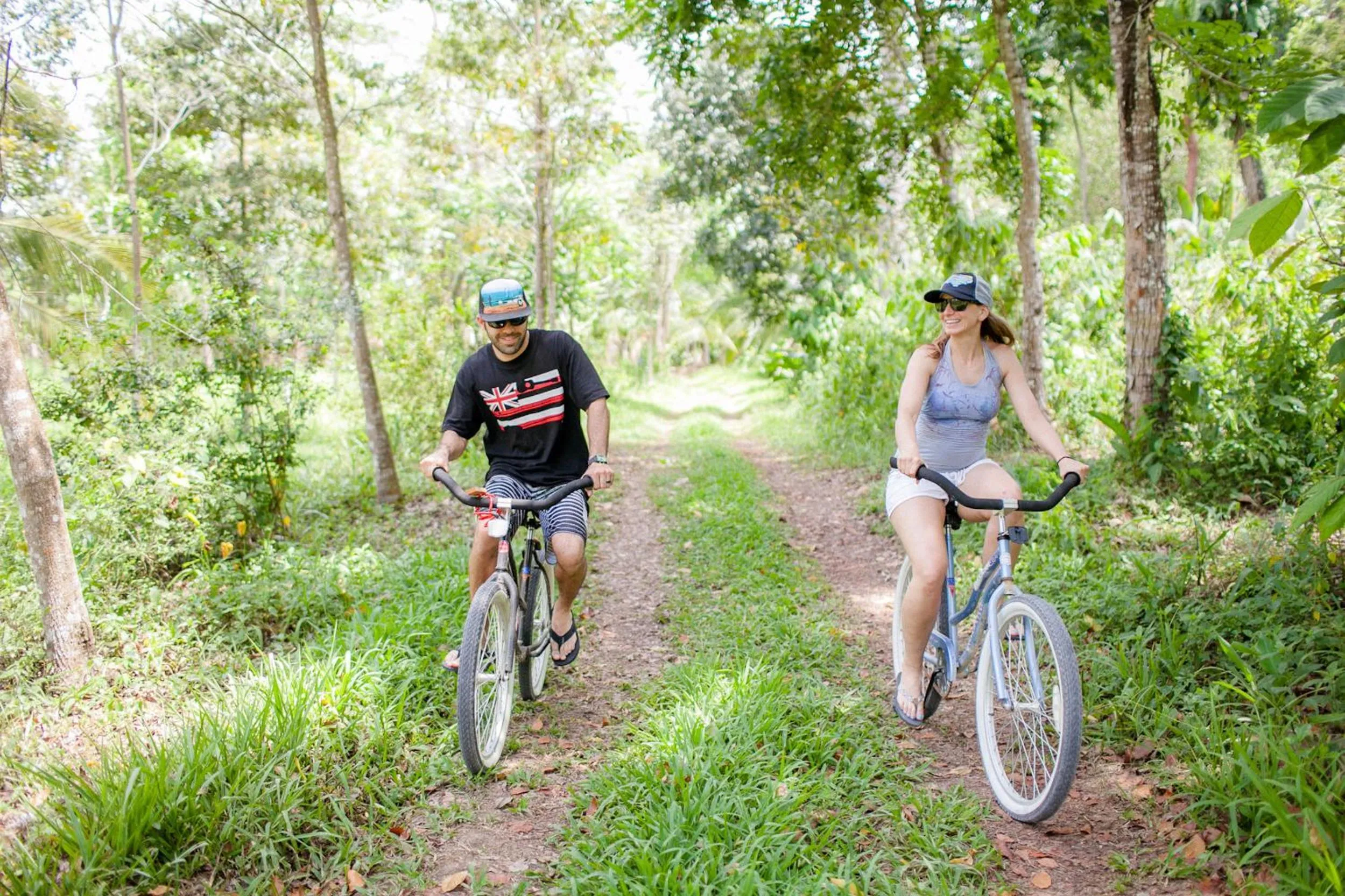Cycling in Copal Tree Lodge a Muy'Ono Resort