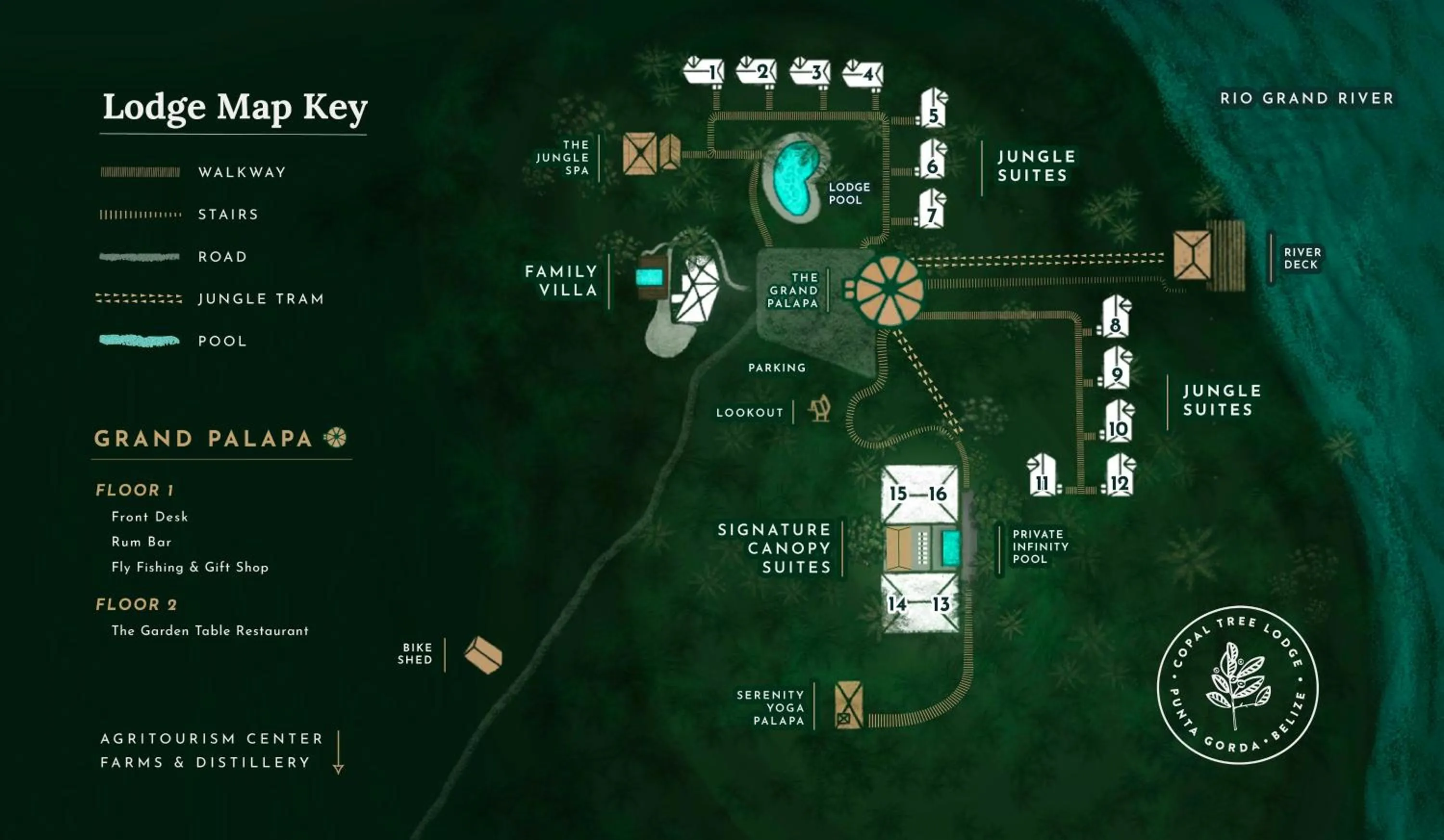 Property logo or sign in Copal Tree Lodge a Muy'Ono Resort