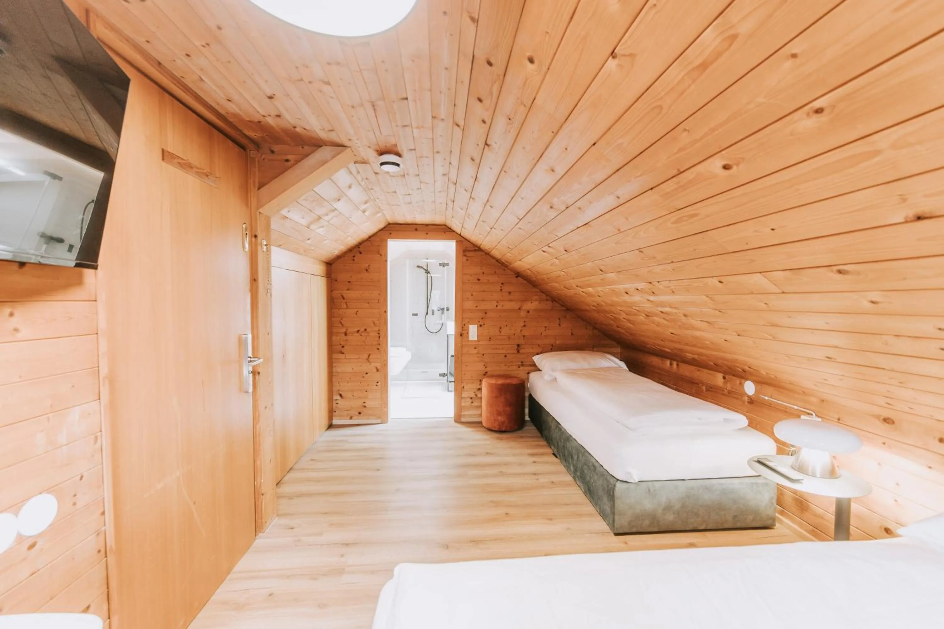 Bed in Velotique Hotel Angelika - Self-Check-in