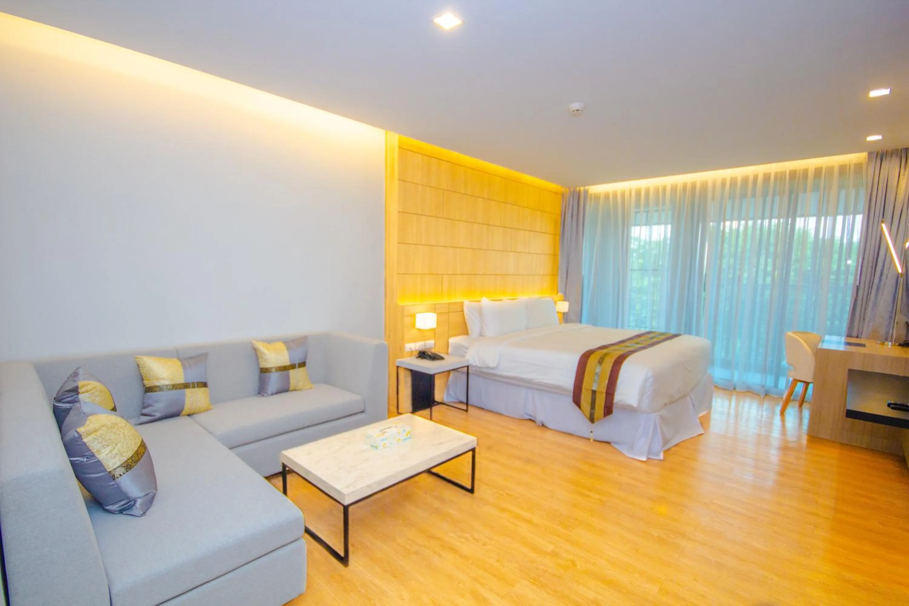 Property building, Bed in The Grand Chaiyapruek Nimman Chiangmai