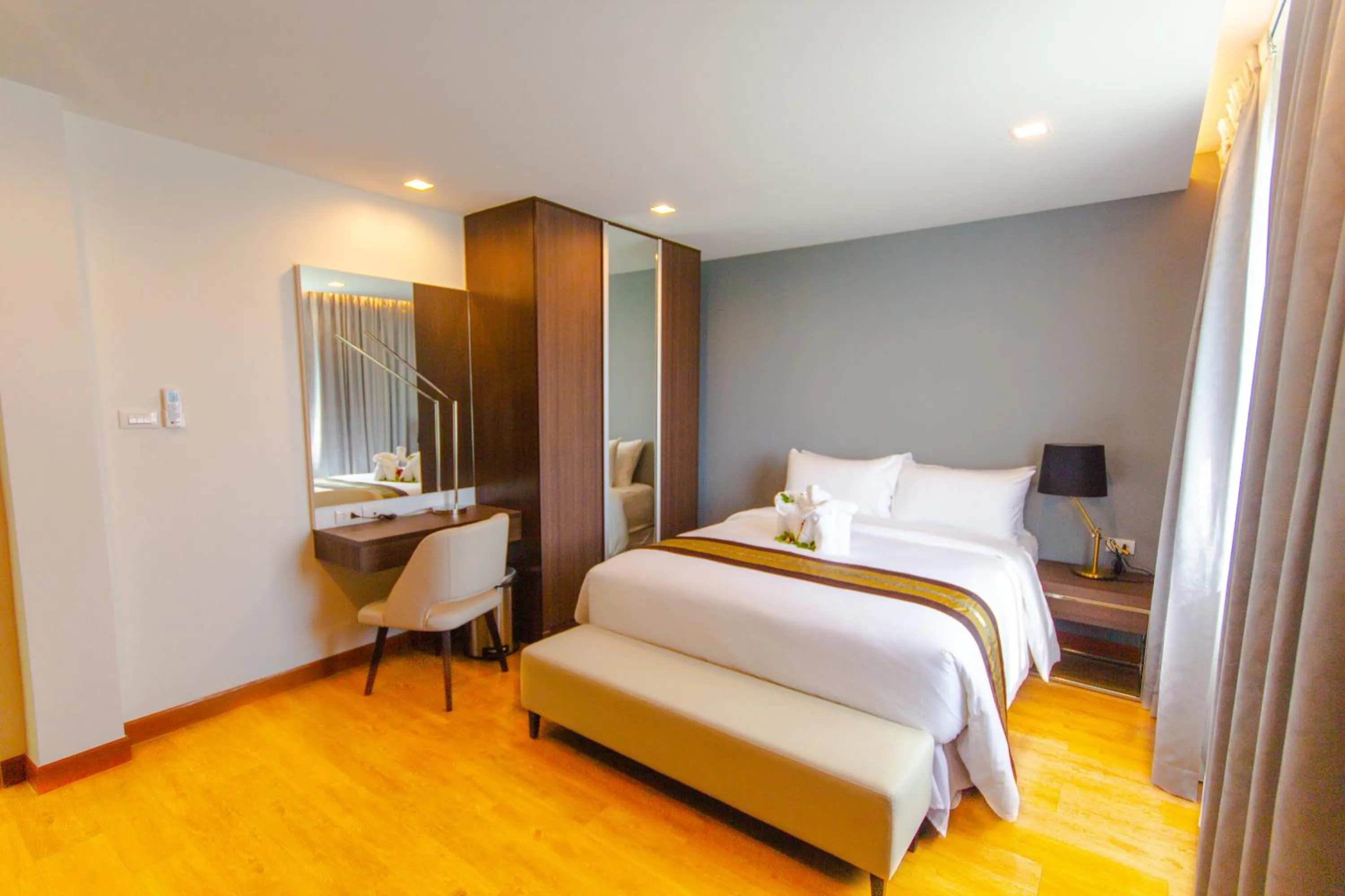 Bedroom, Bed in The Grand Chaiyapruek Nimman Chiangmai