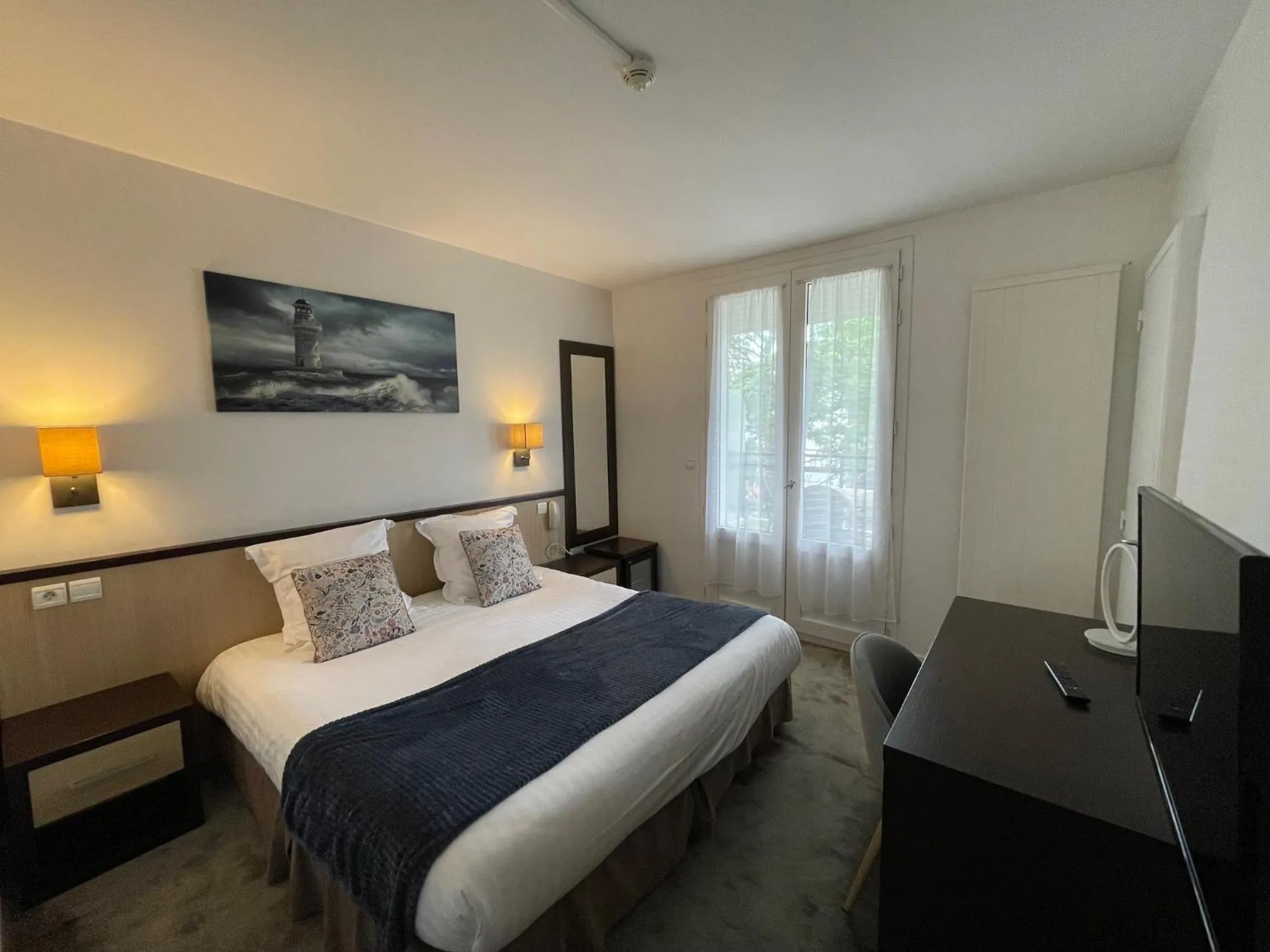 Bedroom, Bed in Adonis Cottage la Baule