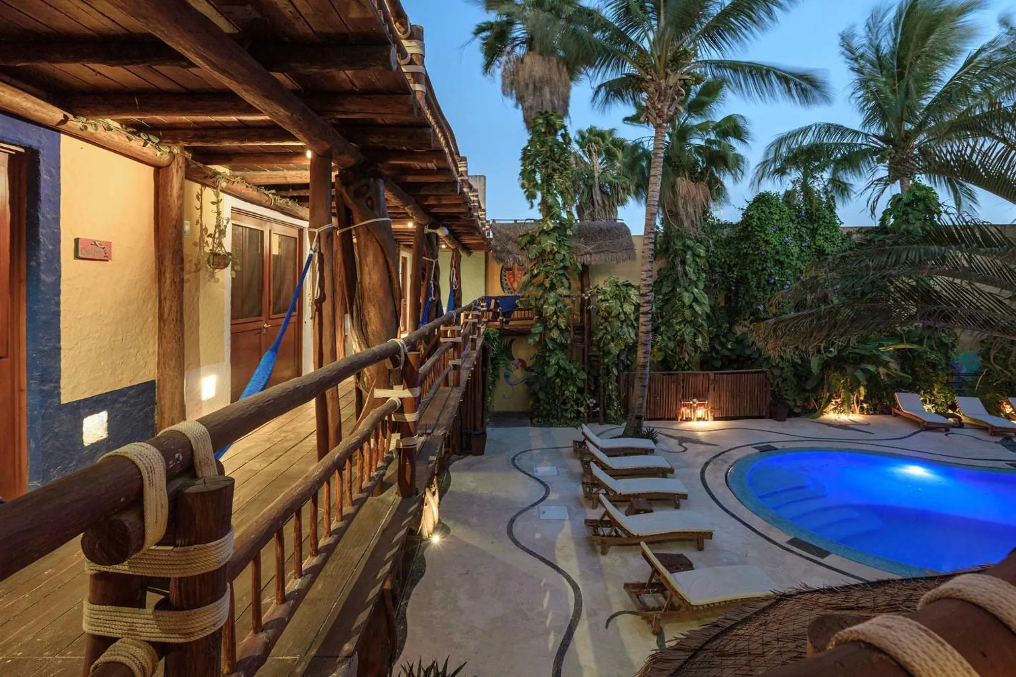 Swimming pool in Exe El Pueblito