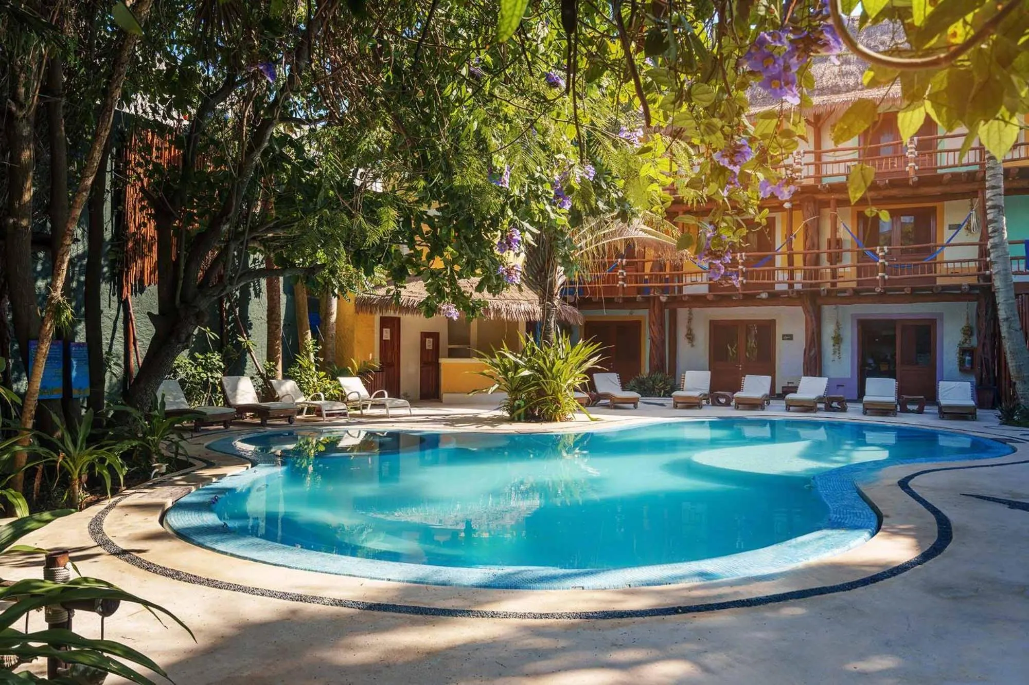 Swimming pool in Exe El Pueblito