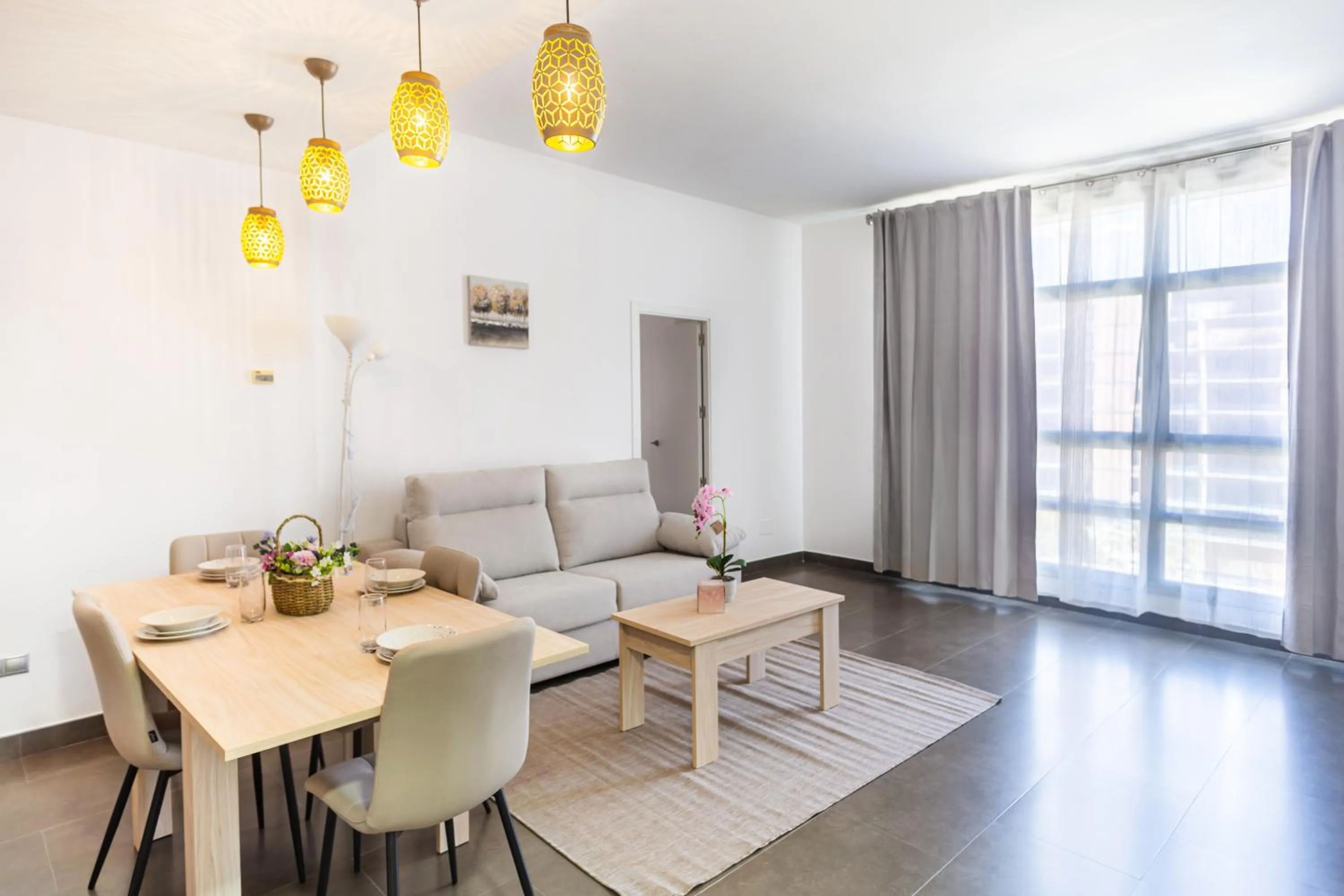 Living room in Maya Bay Suites